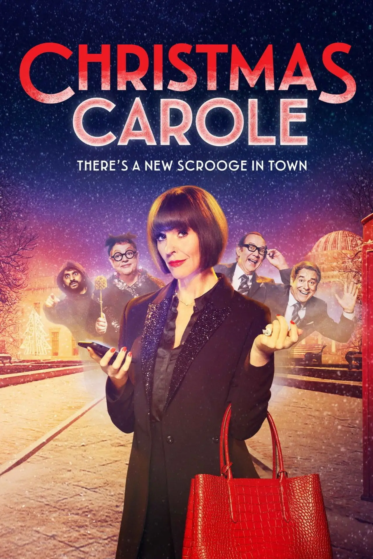 Plakat filmowy "Opowieść wigilijna Carole"
