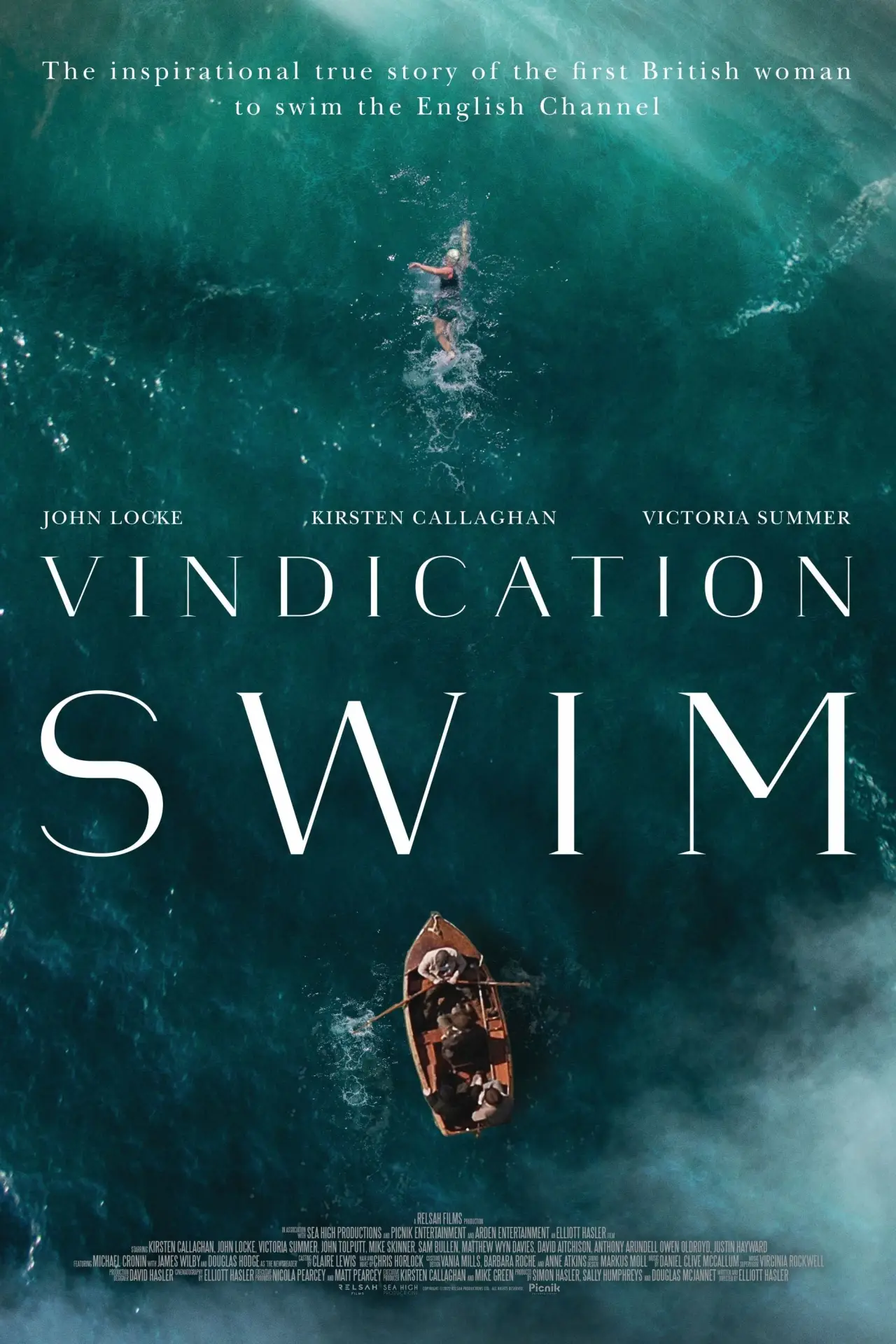 Plakat filmowy "Vindication Swim"