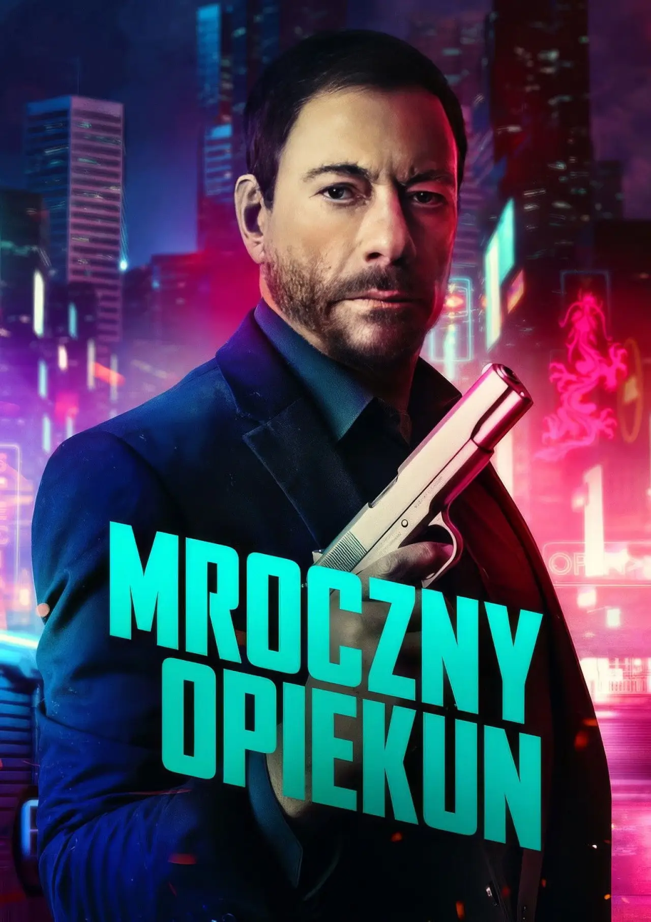 Plakat filmowy "Mroczny opiekun"