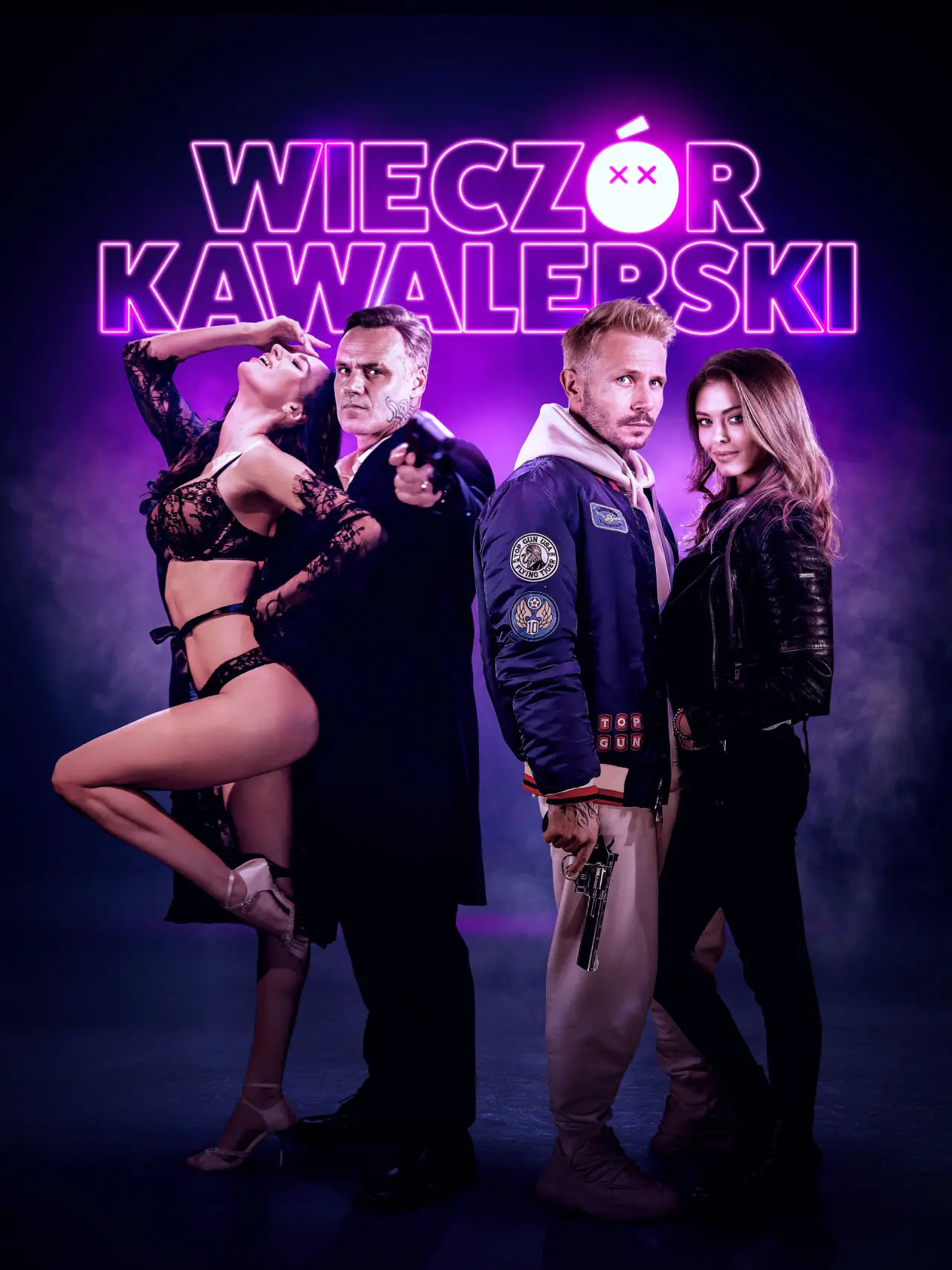 Plakat filmowy "Wieczór kawalerski"
