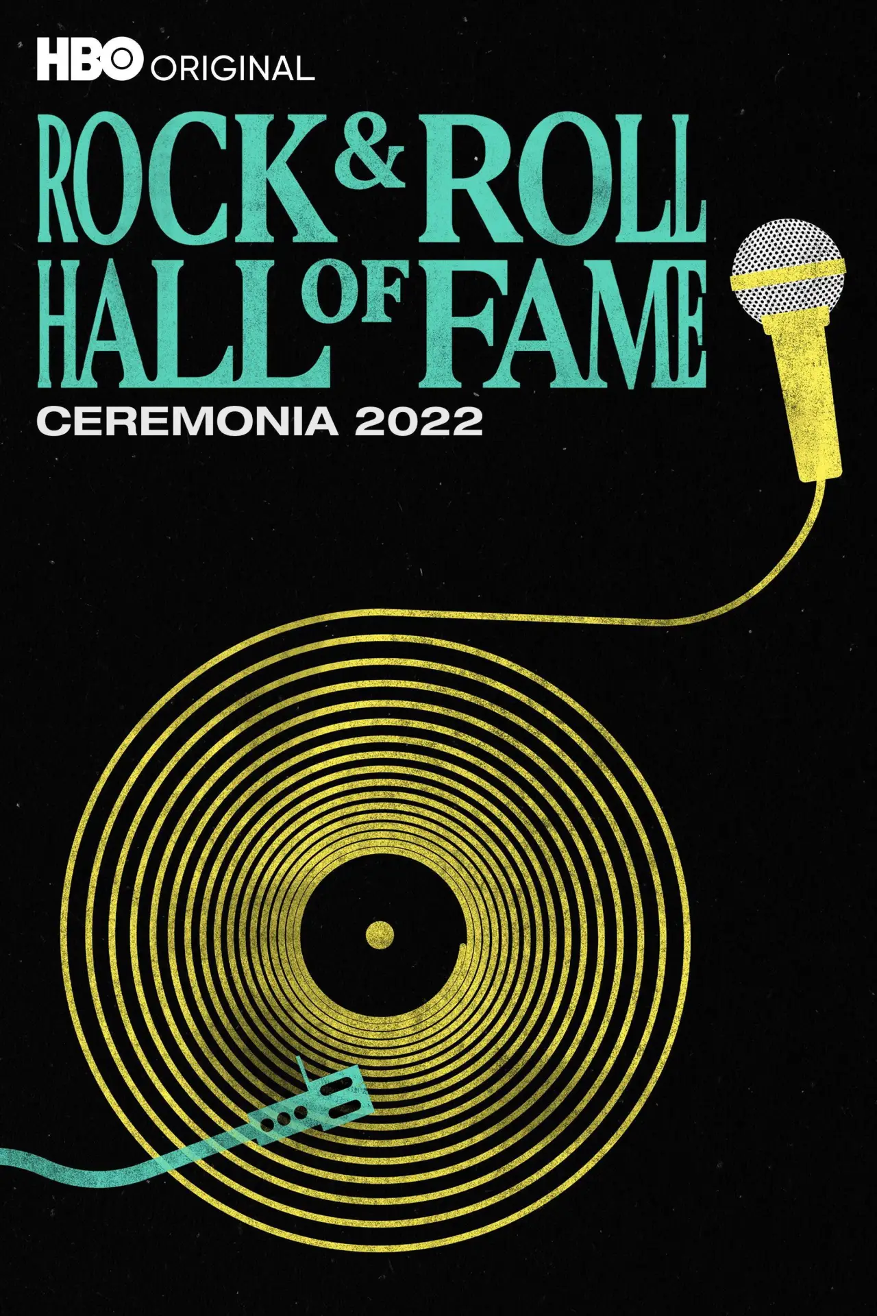 Plakat filmowy "Rock & Roll Hall of Fame – ceremonia 2022"