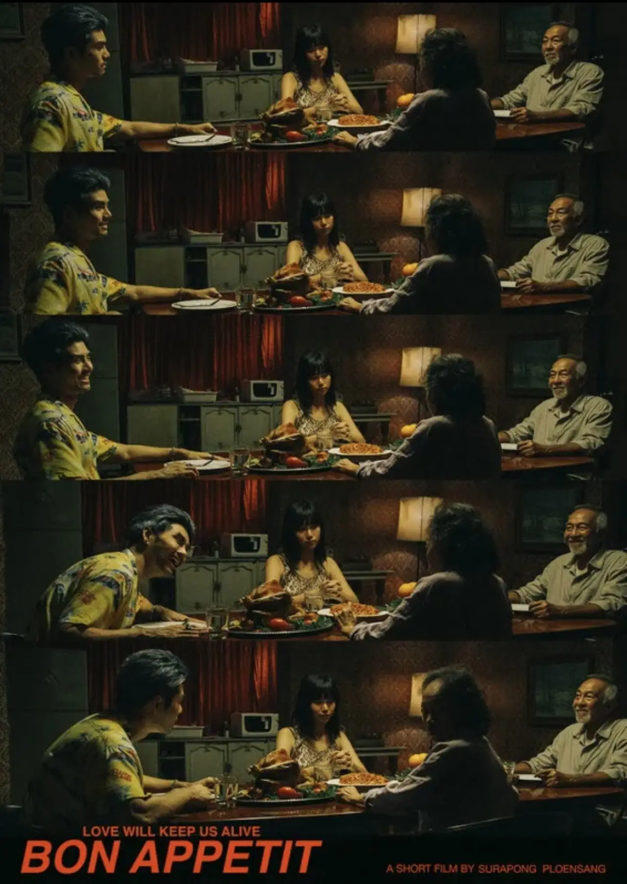 Plakat filmowy "Bon Appetit"