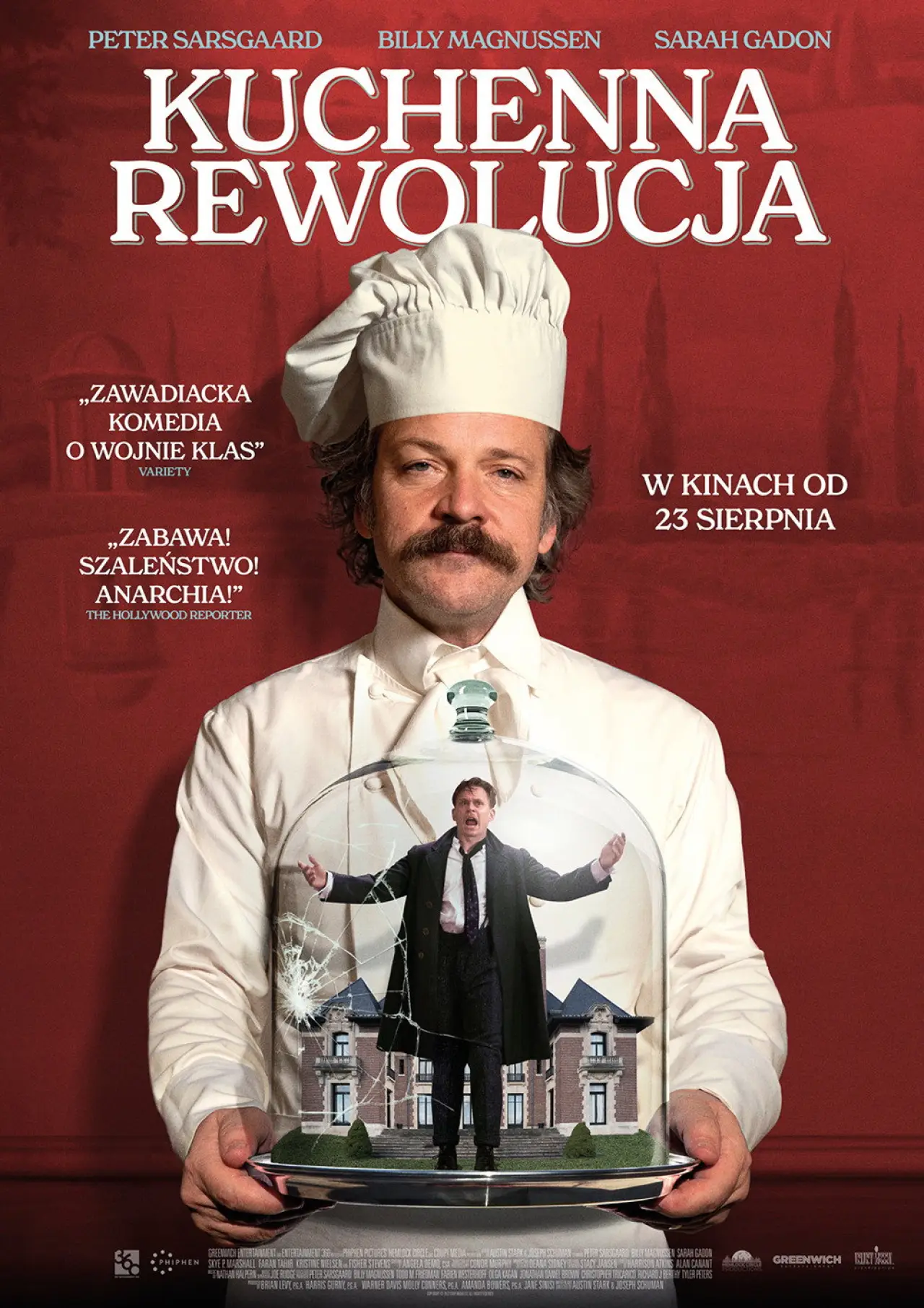Plakat filmowy "Kuchenna rewolucja"