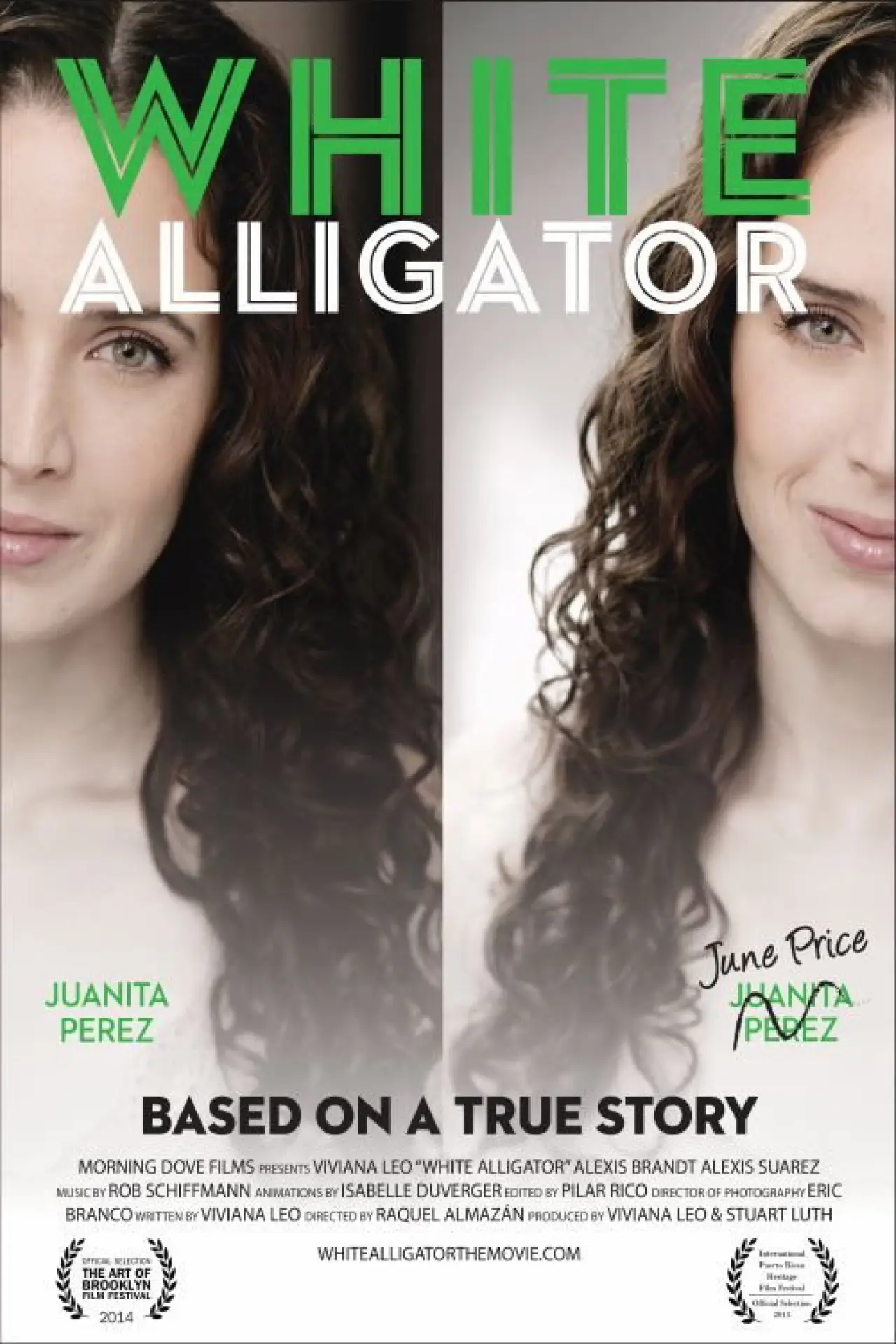 Plakat filmowy "White Alligator"