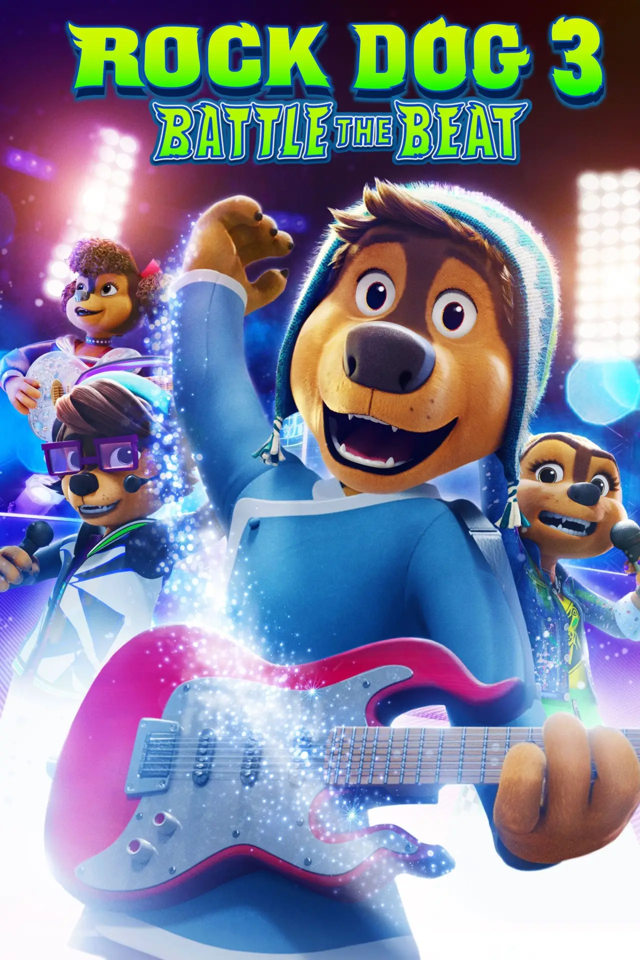 Plakat filmowy "Rock Dog 3: Battle the Beat"