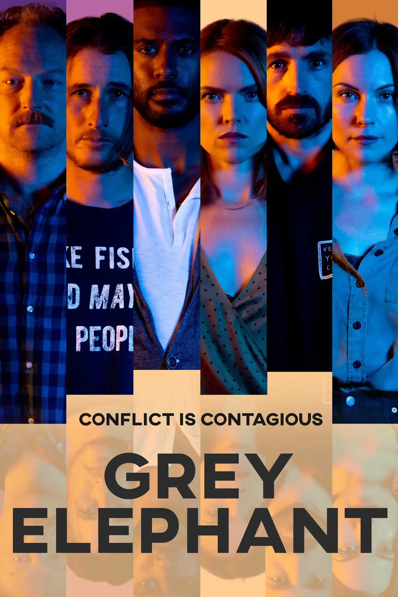 Plakat filmowy "Grey Elephant"