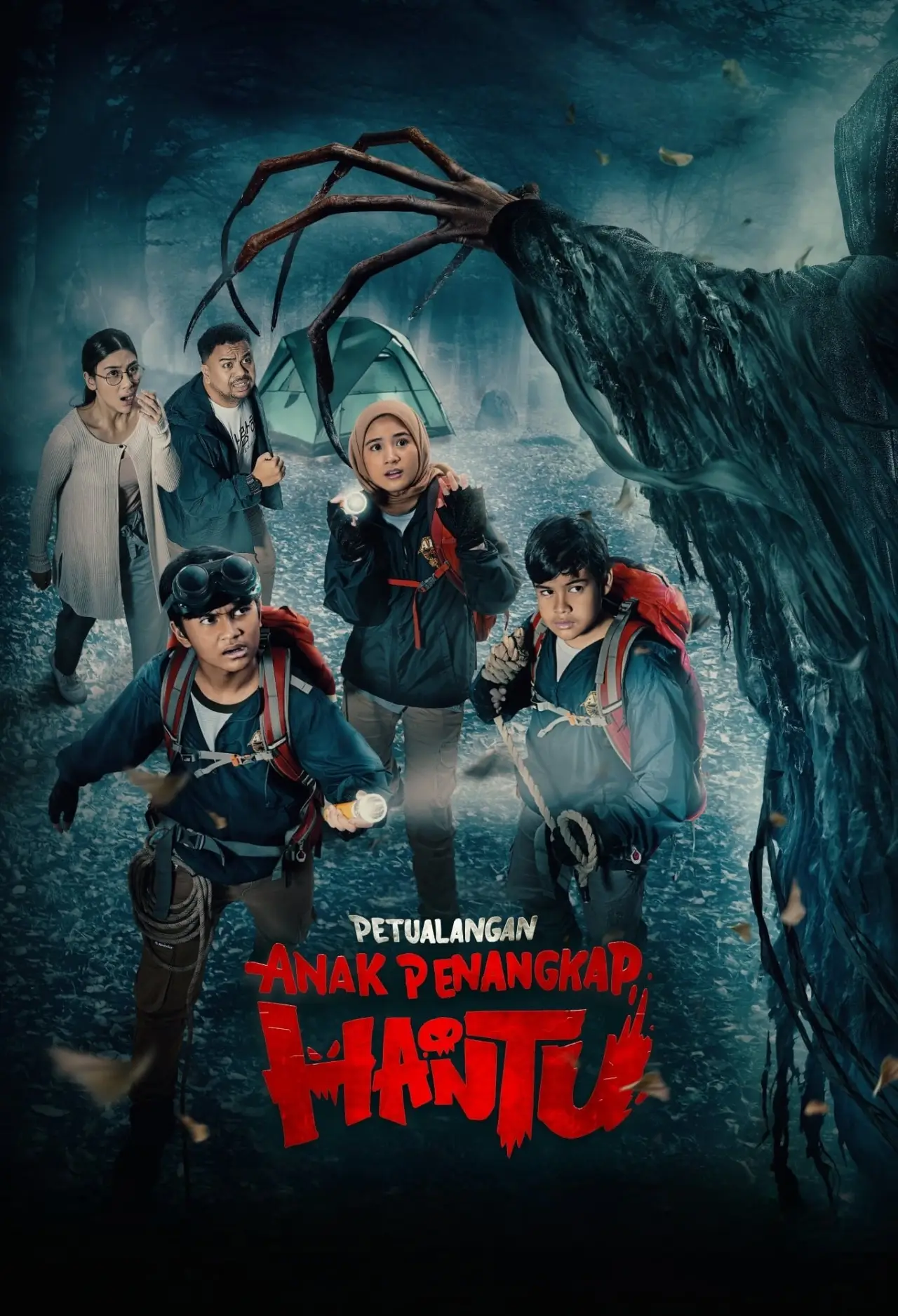 Plakat filmowy "Petualangan Anak Penangkap Hantu"