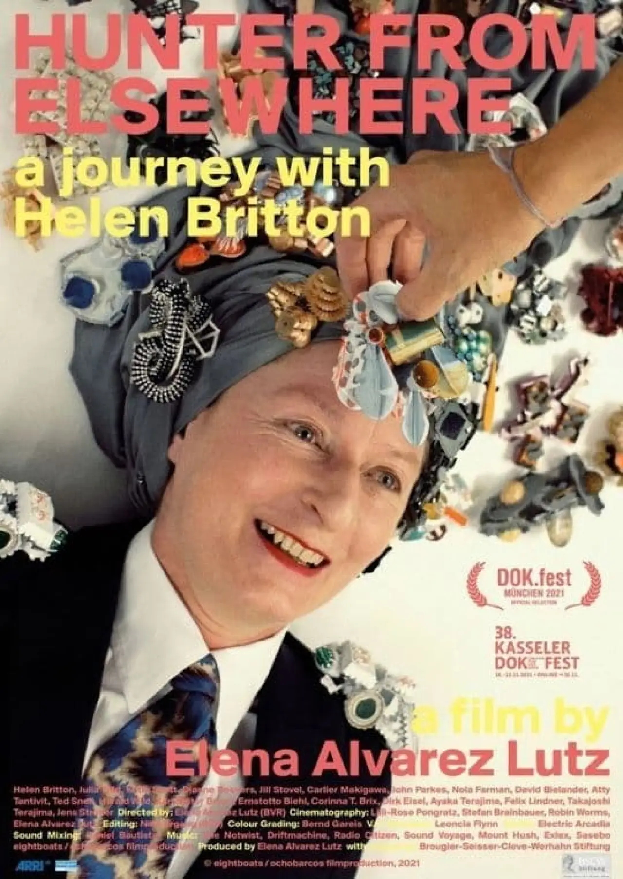 Plakat filmowy "Hunter from Elswhere - Eine Reise mit Helen Britton"