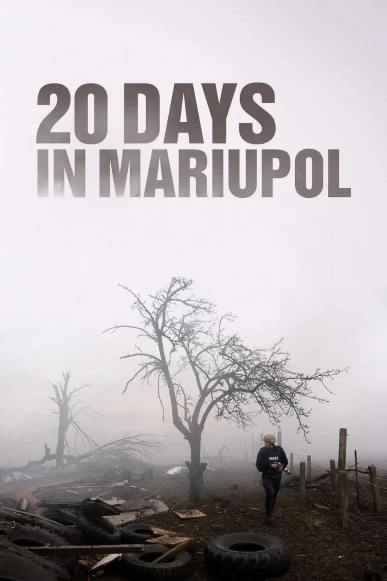 Plakat filmowy "20 dni w Mariupolu"