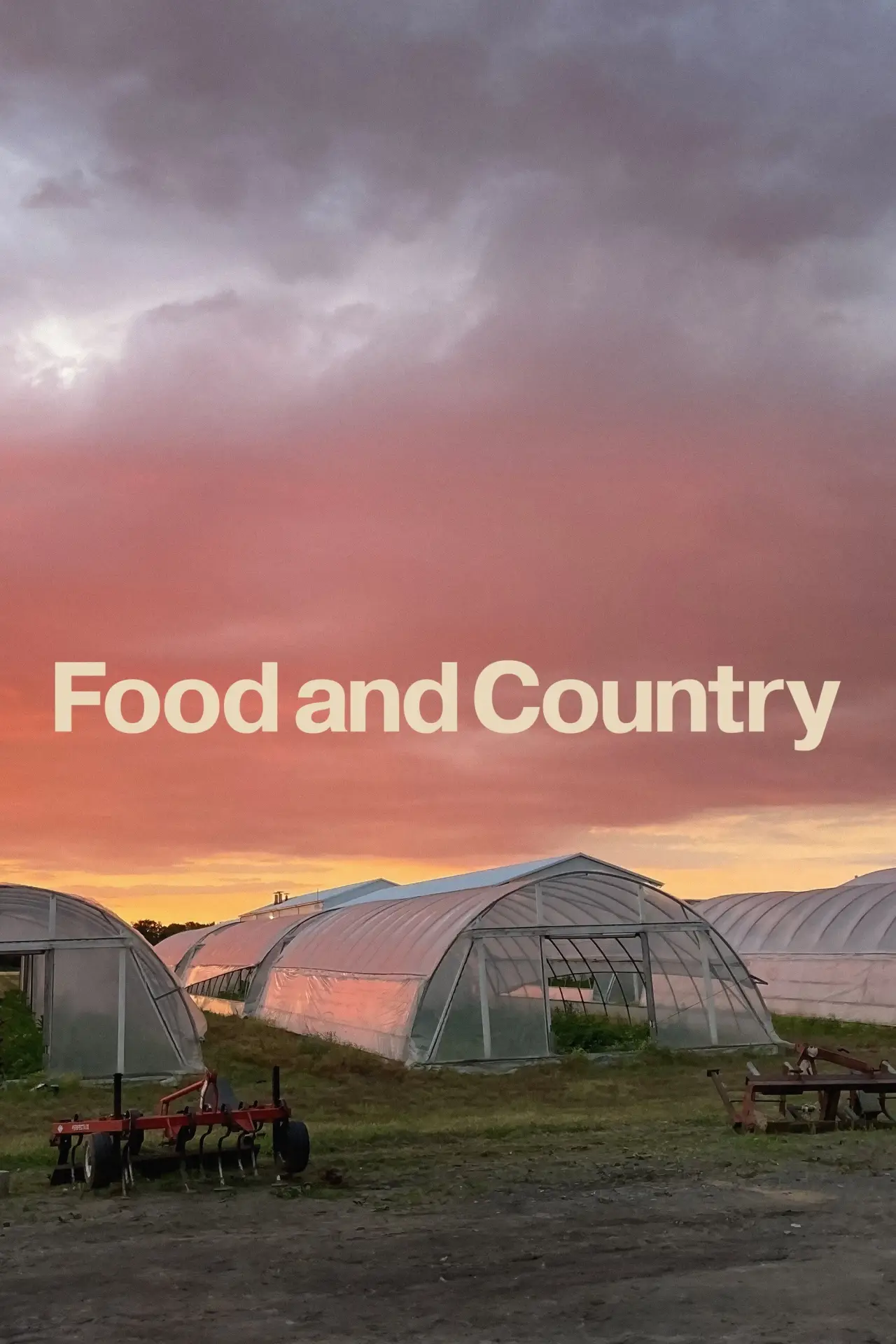 Plakat filmowy "Food and Country"