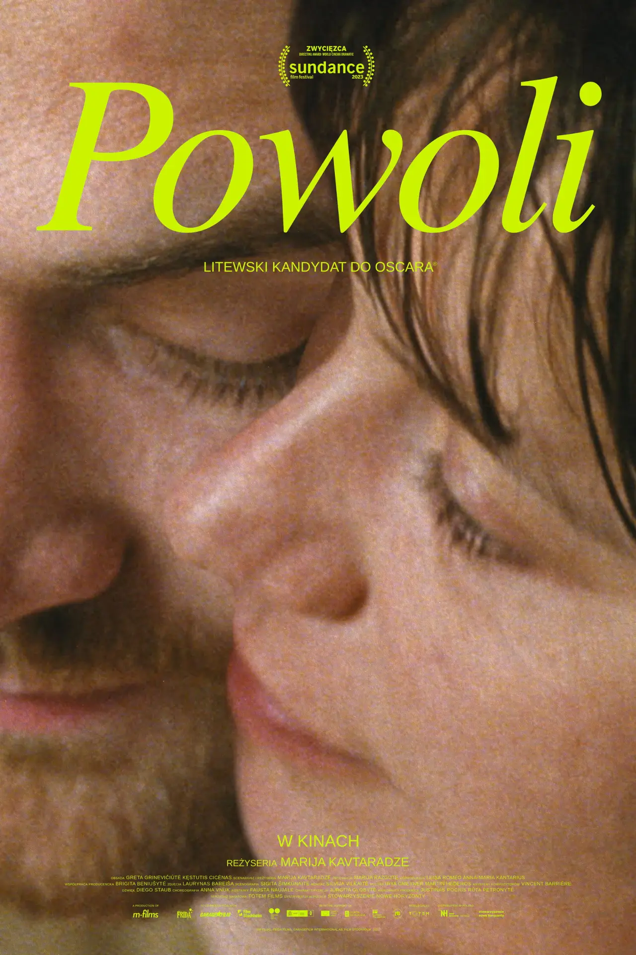 Plakat filmowy "Powoli"