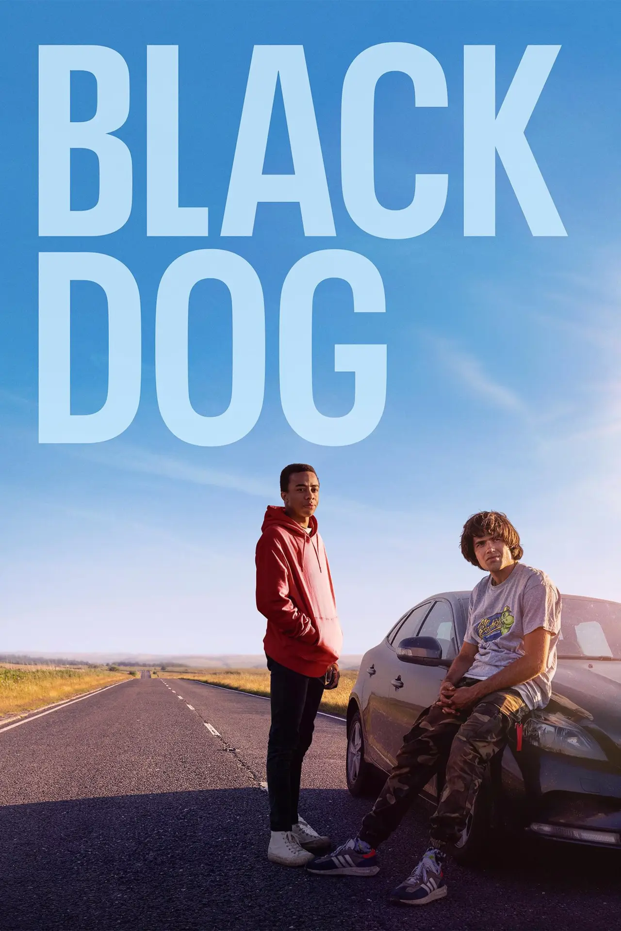 Plakat filmowy "Black Dog"