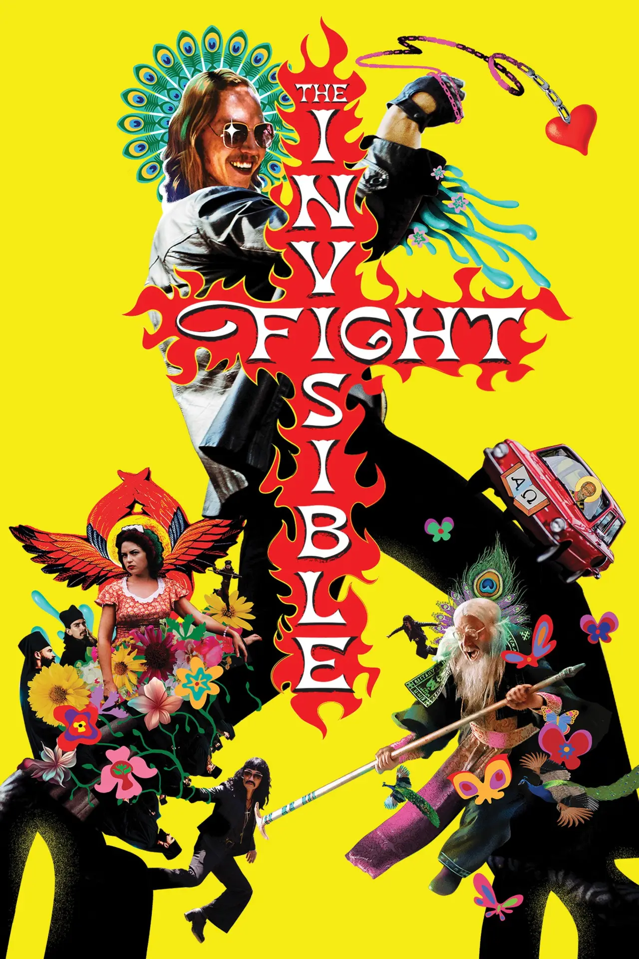 Plakat filmowy "Niewidzialna walka"