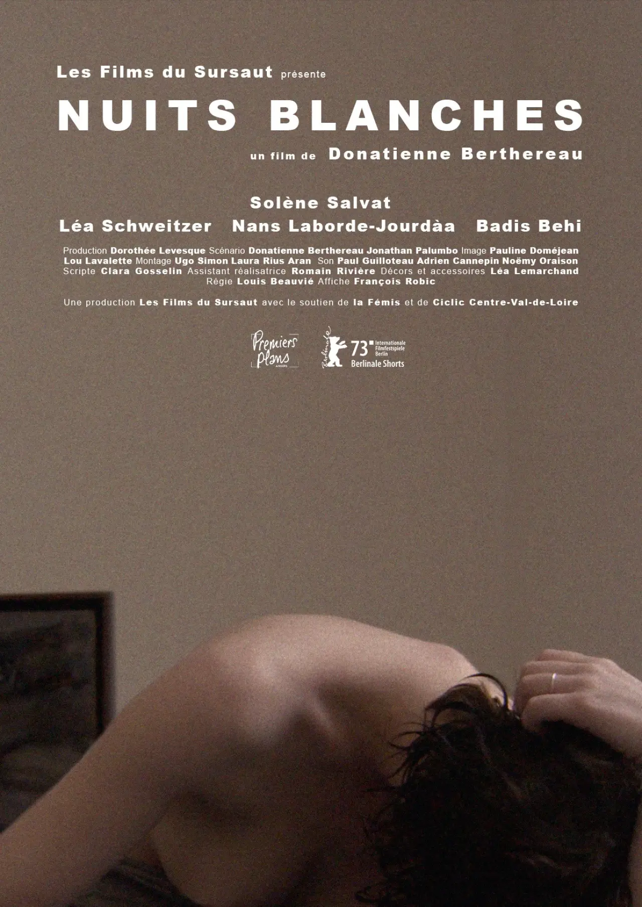 Plakat filmowy "Nuits blanches"