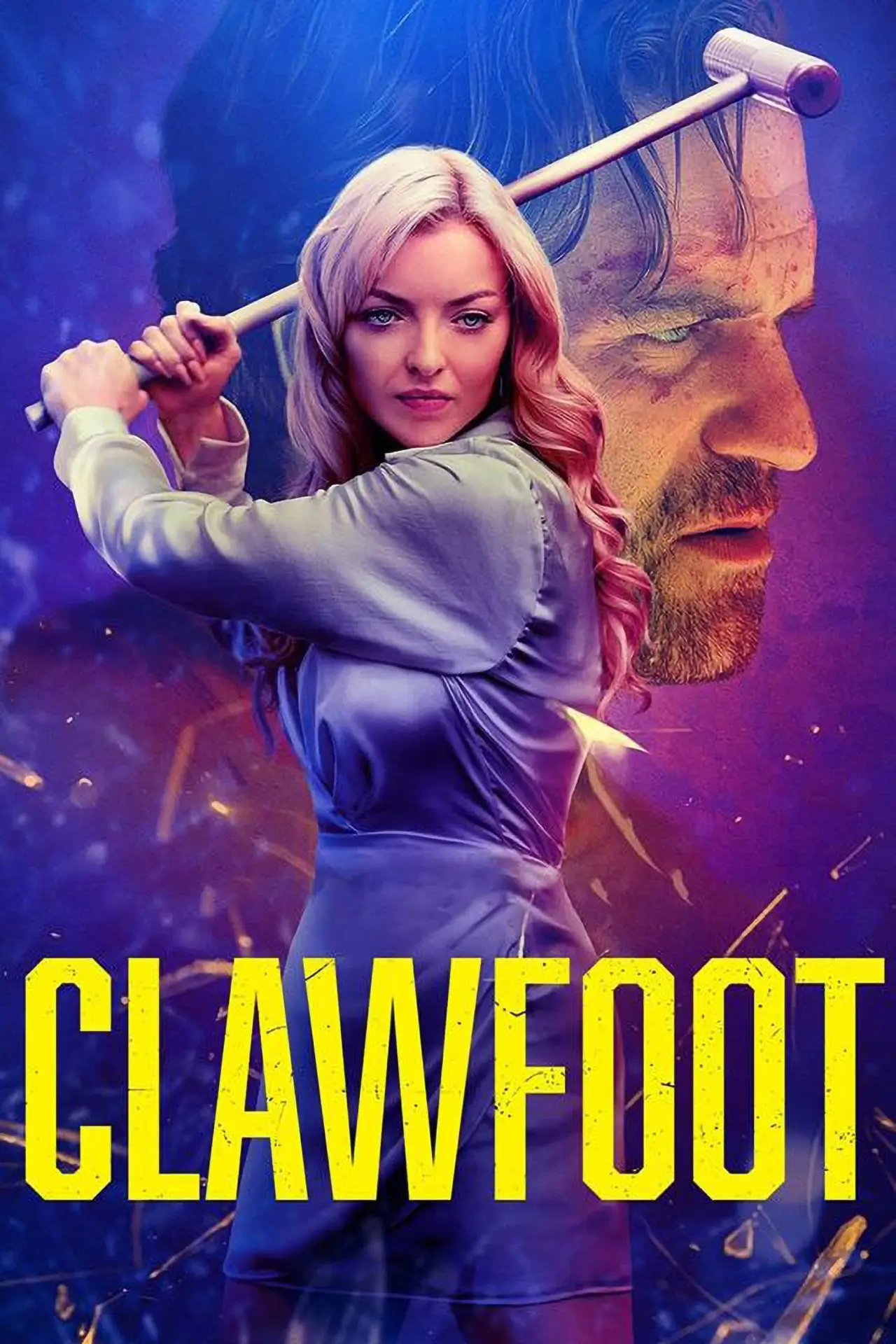Plakat filmowy "W szponach"