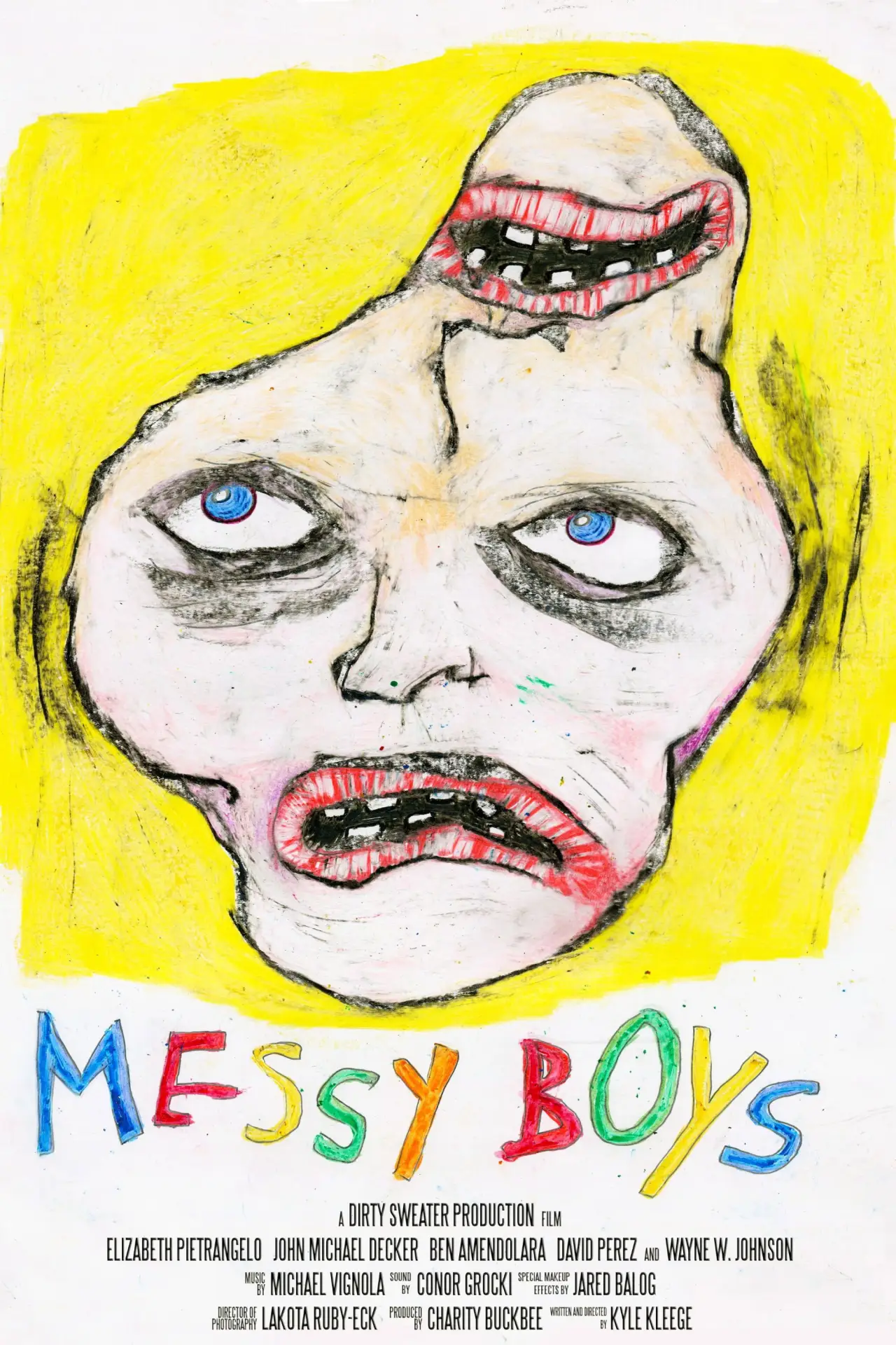 Plakat filmowy "Messy Boys"