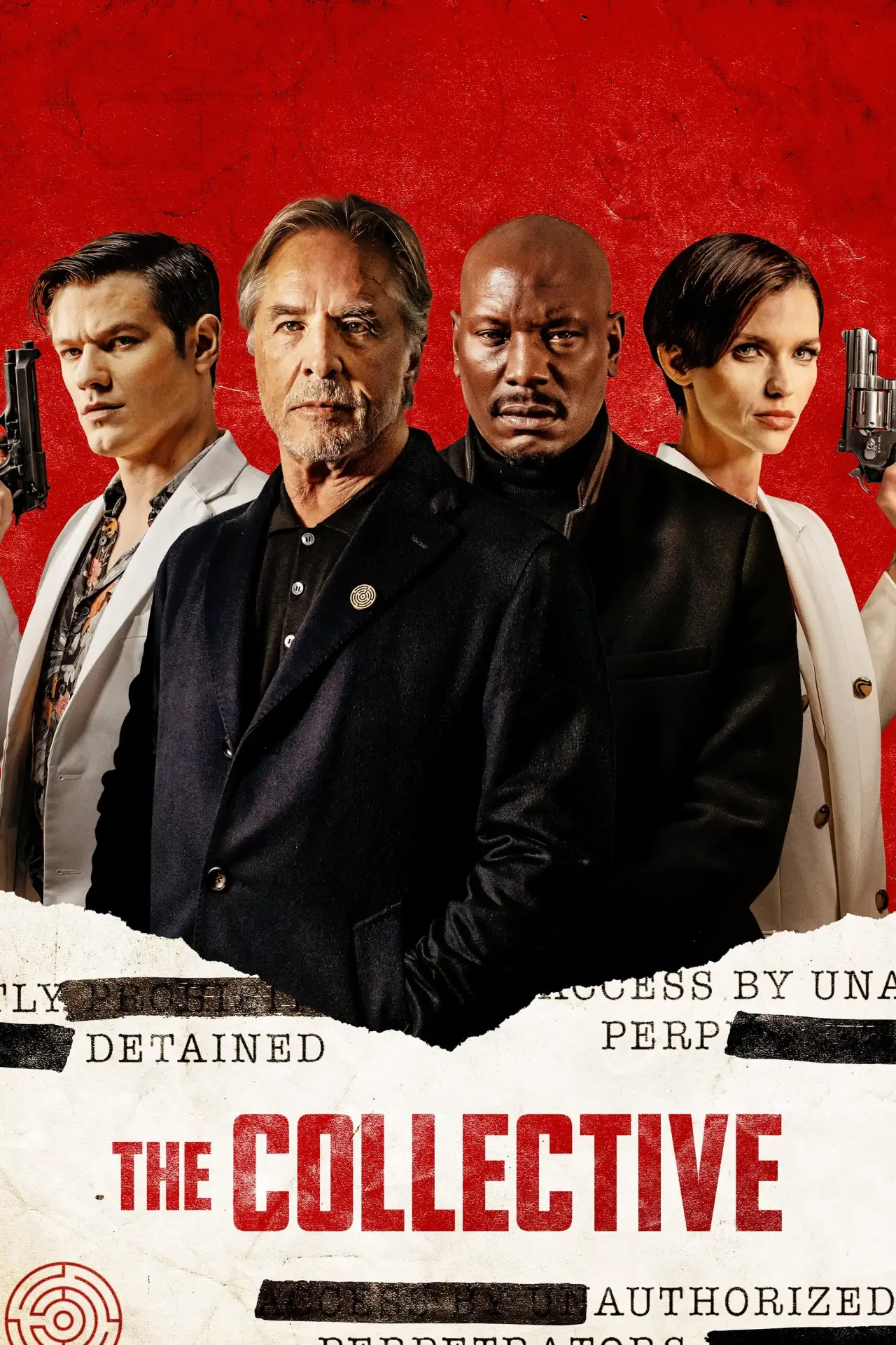 Plakat filmowy "Liga nietykalnych"