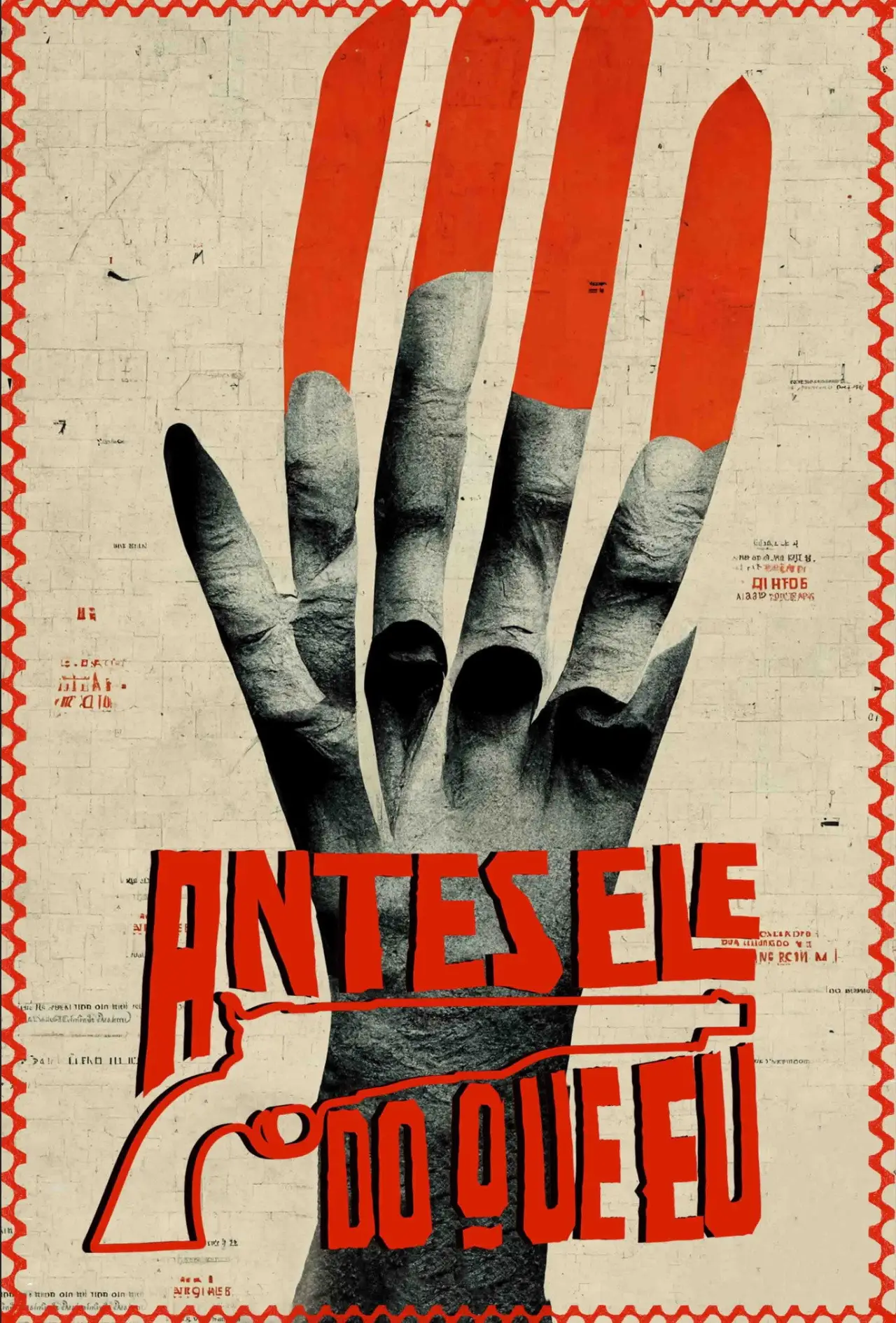Plakat filmowy "Antes Ele Do Que Eu"