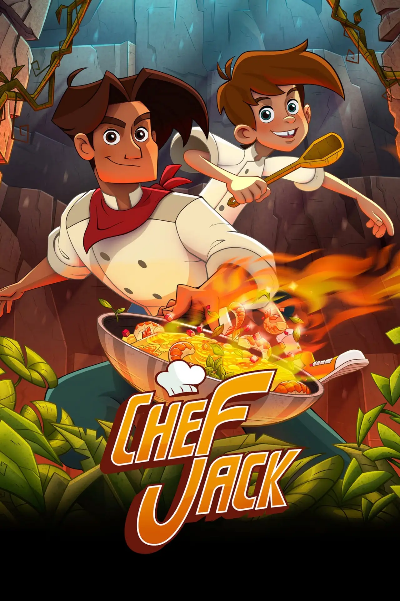 Plakat filmowy "Kuchmistrz Jack: Gotowanie z przygodami"