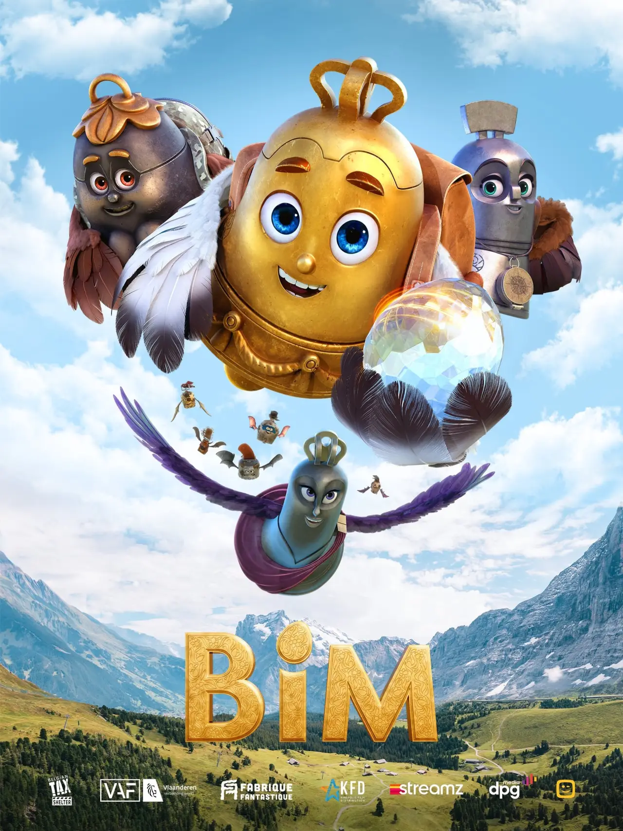 Plakat filmowy "Bim"