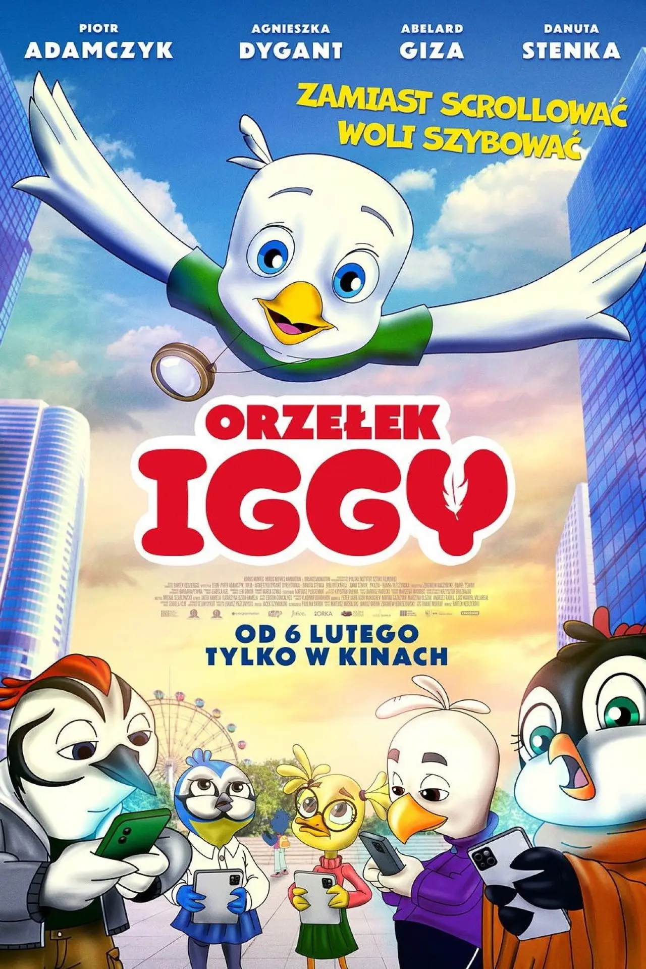 Plakat filmowy "Orzełek Iggy"
