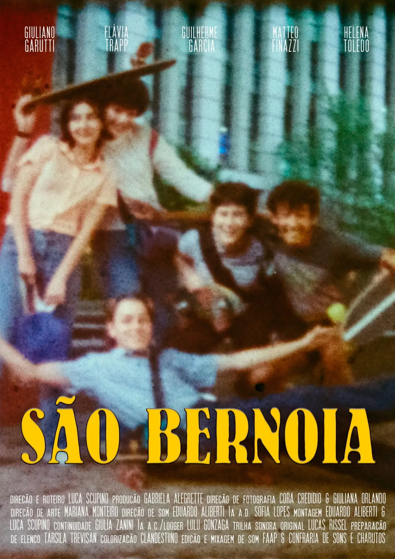 Plakat filmowy "São Bernoia"