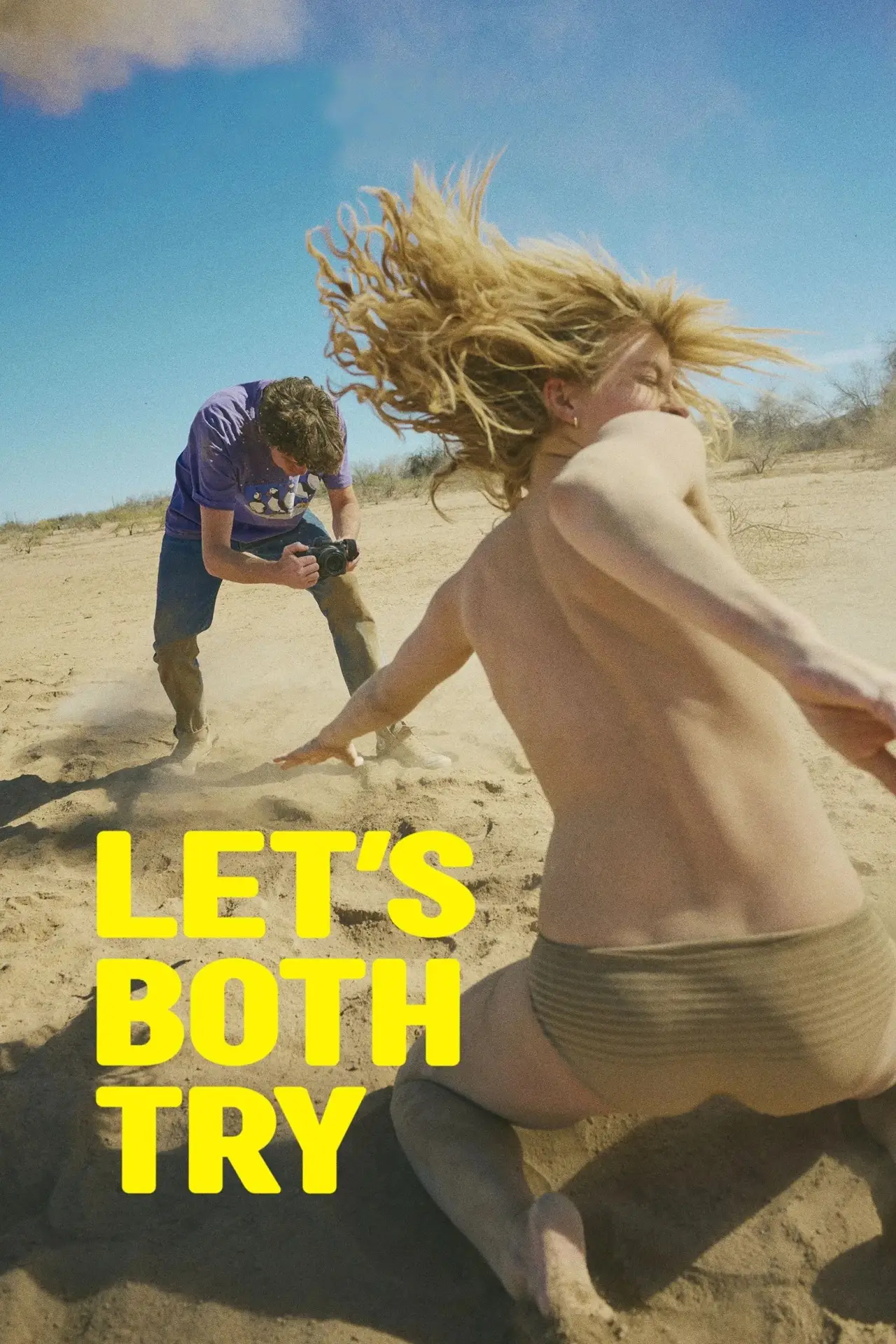 Plakat filmowy "Let