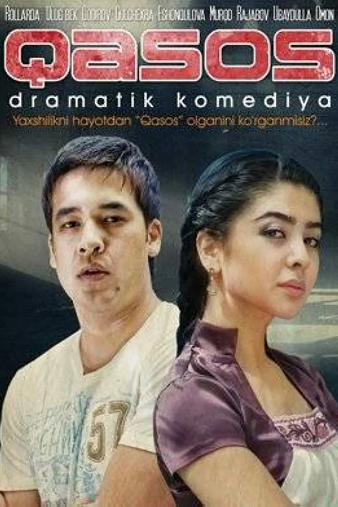 Plakat filmowy "Qasos"
