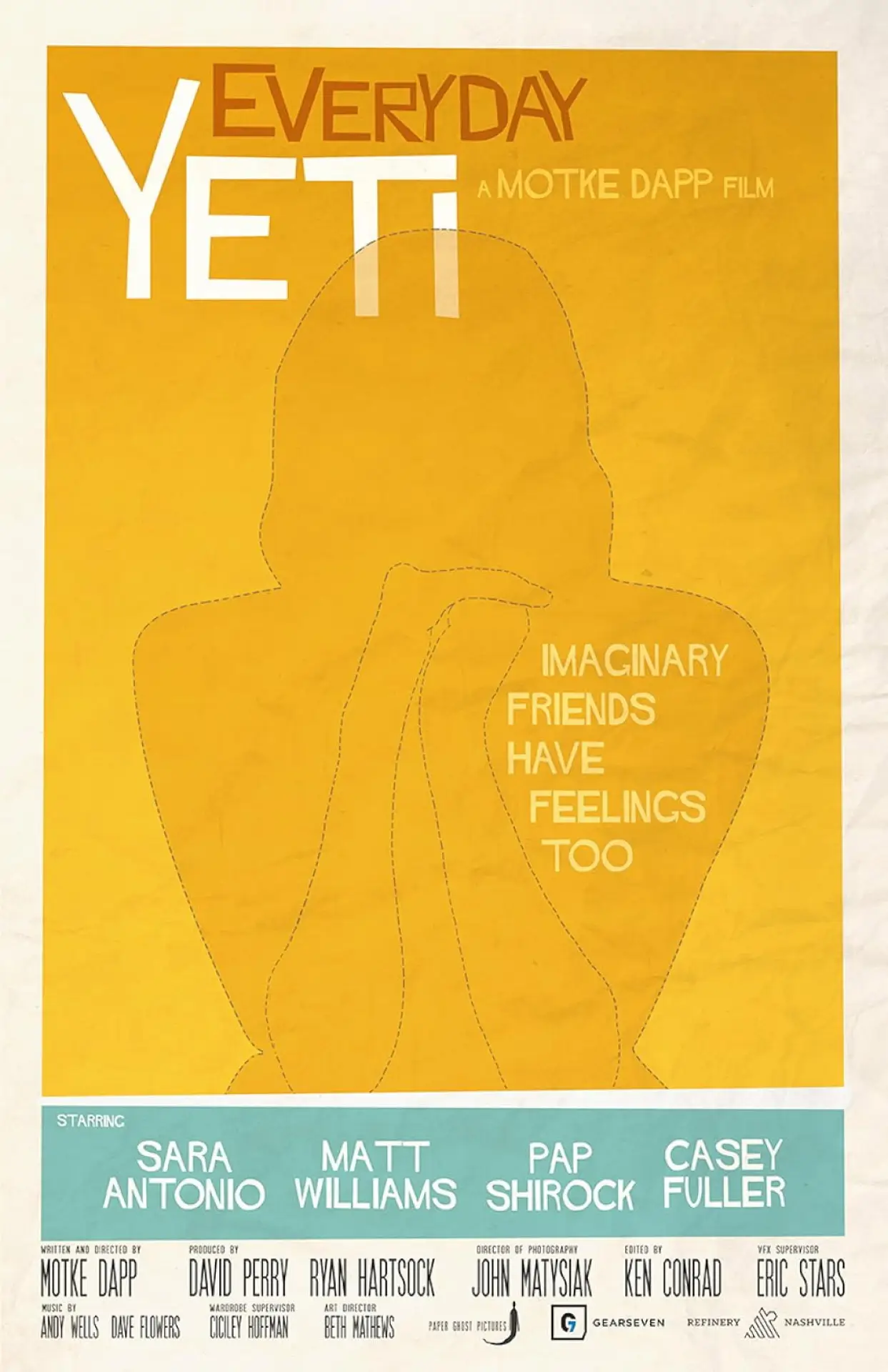 Plakat filmowy "Everyday Yeti"