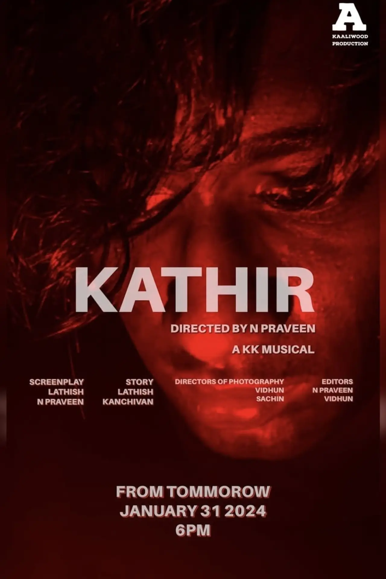 Plakat filmowy "கதிர்"