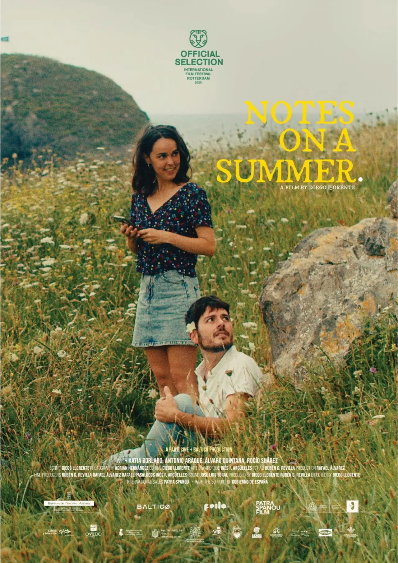 Plakat filmowy "Notas sobre un verano"