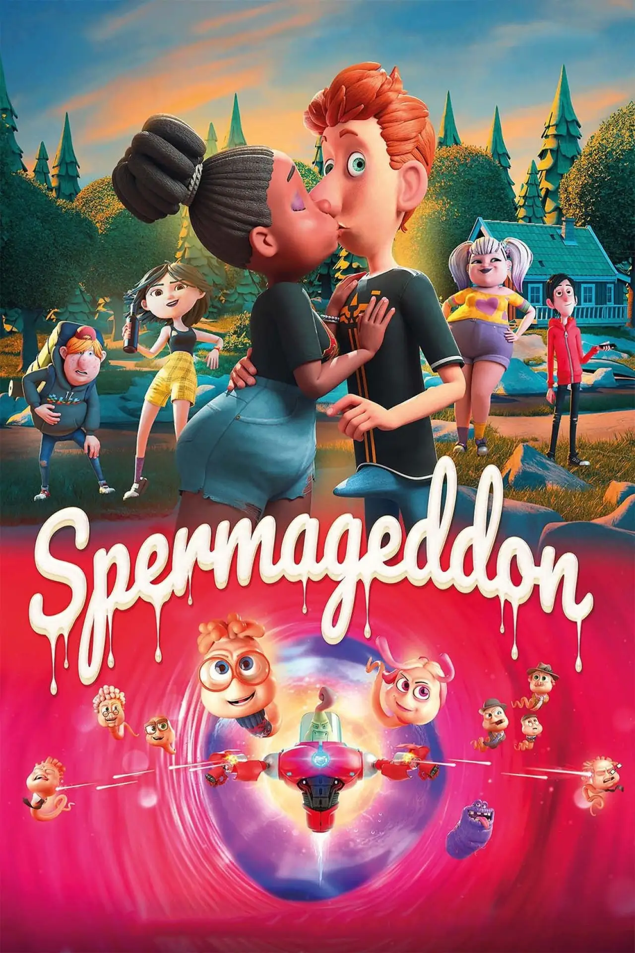 Plakat filmowy "Spermageddon"