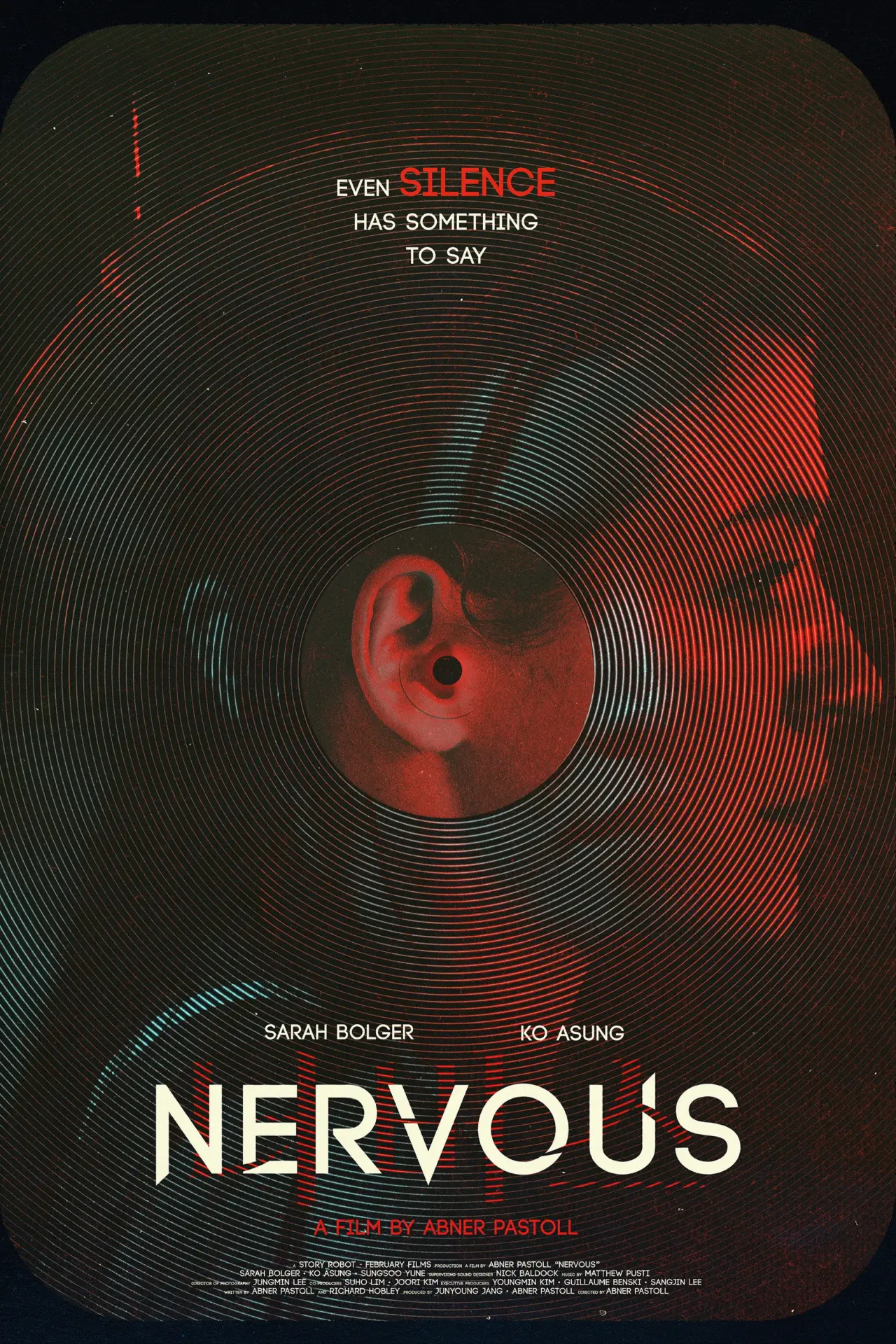 Plakat filmowy "너버스"