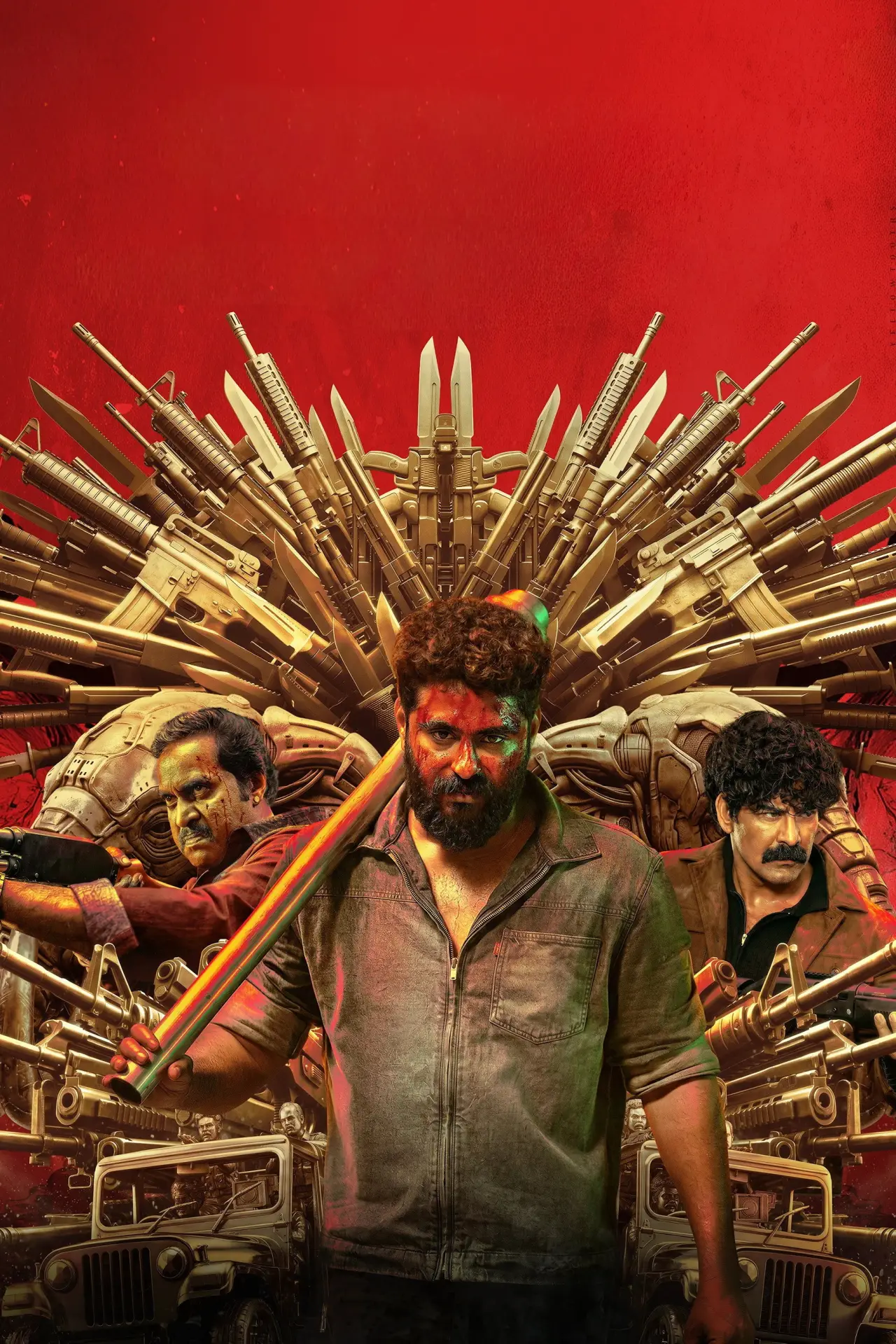 Plakat filmowy "കാട്ടാളൻ"