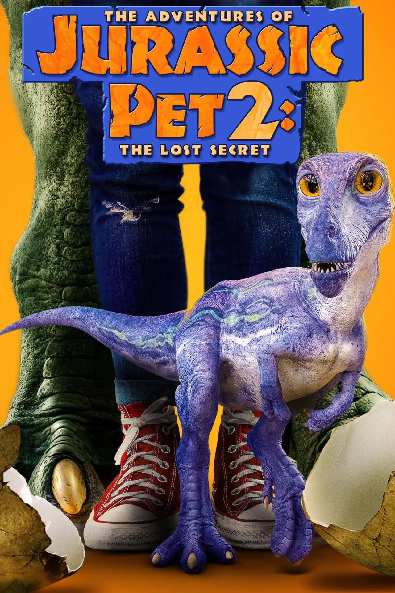 Plakat filmowy "The Adventures of Jurassic Pet 2: The Lost Secret"