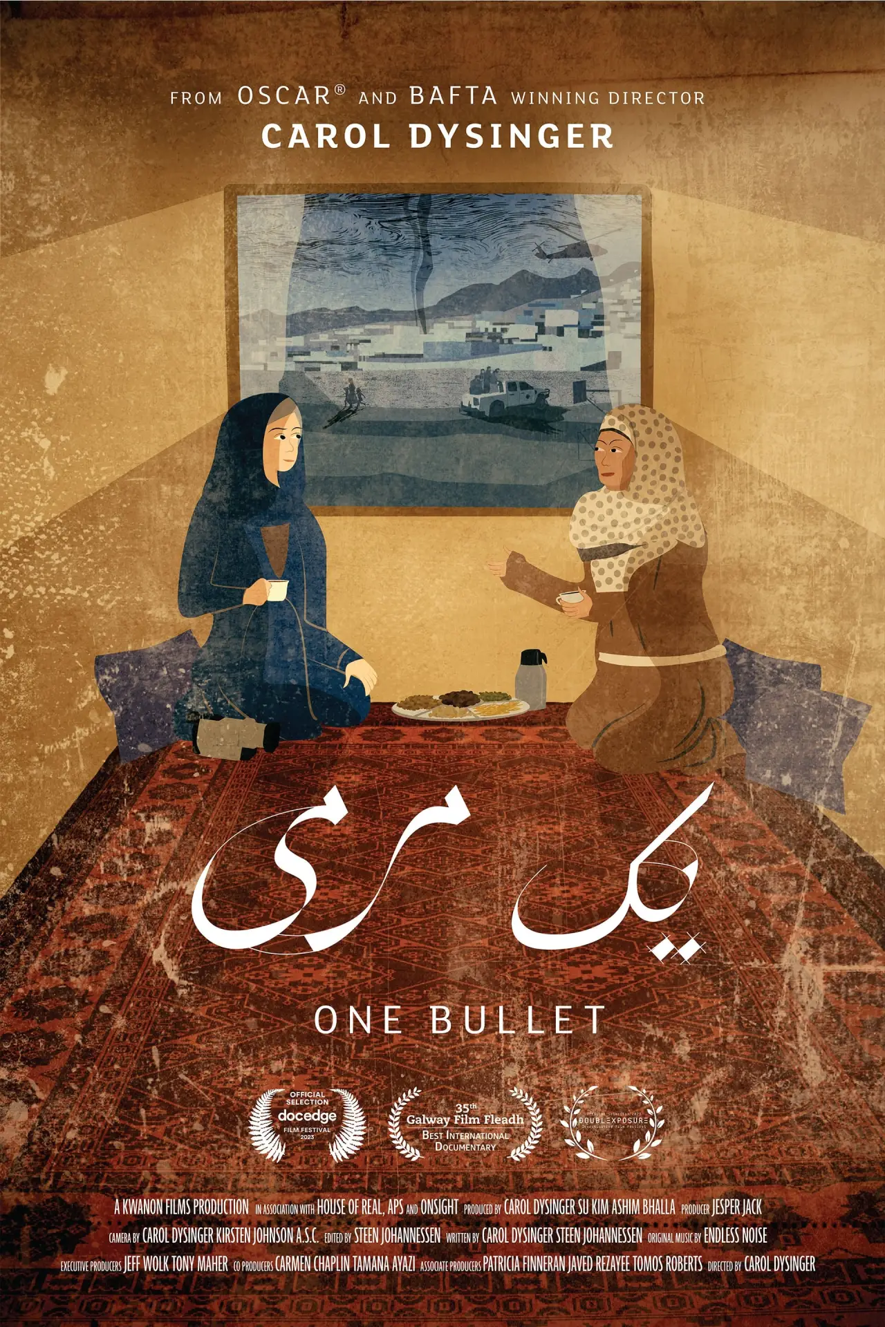 Plakat filmowy "One Bullet"