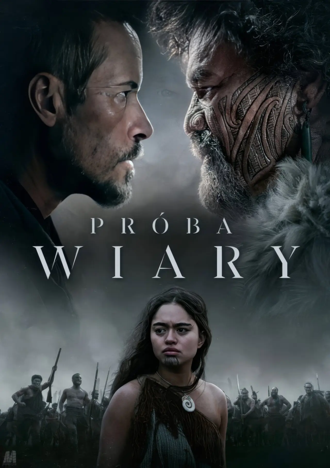 Plakat filmowy "Próba wiary"