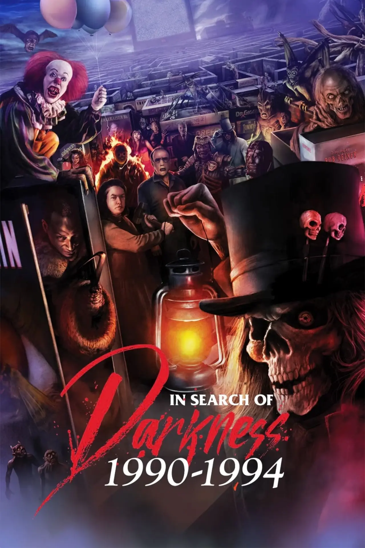 Plakat filmowy "In Search of Darkness: 1990-1994"
