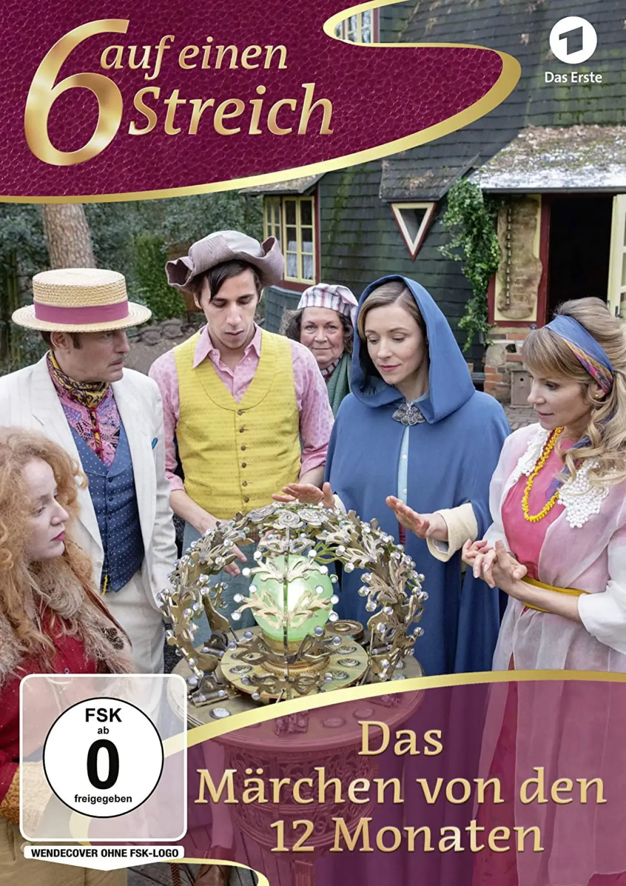 Plakat filmowy "Das Märchen von den 12 Monaten"