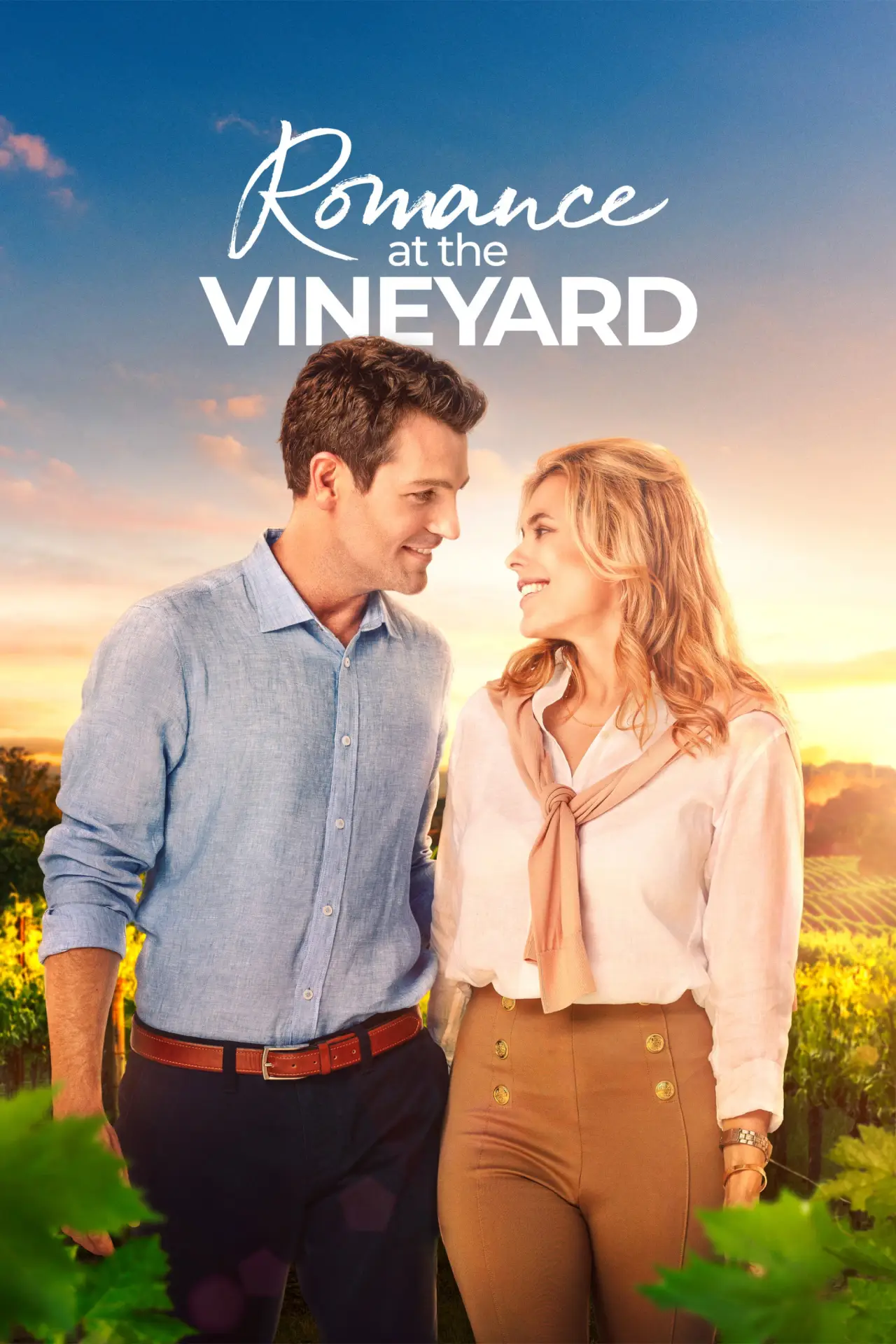 Plakat filmowy "Miłość o smaku wina"