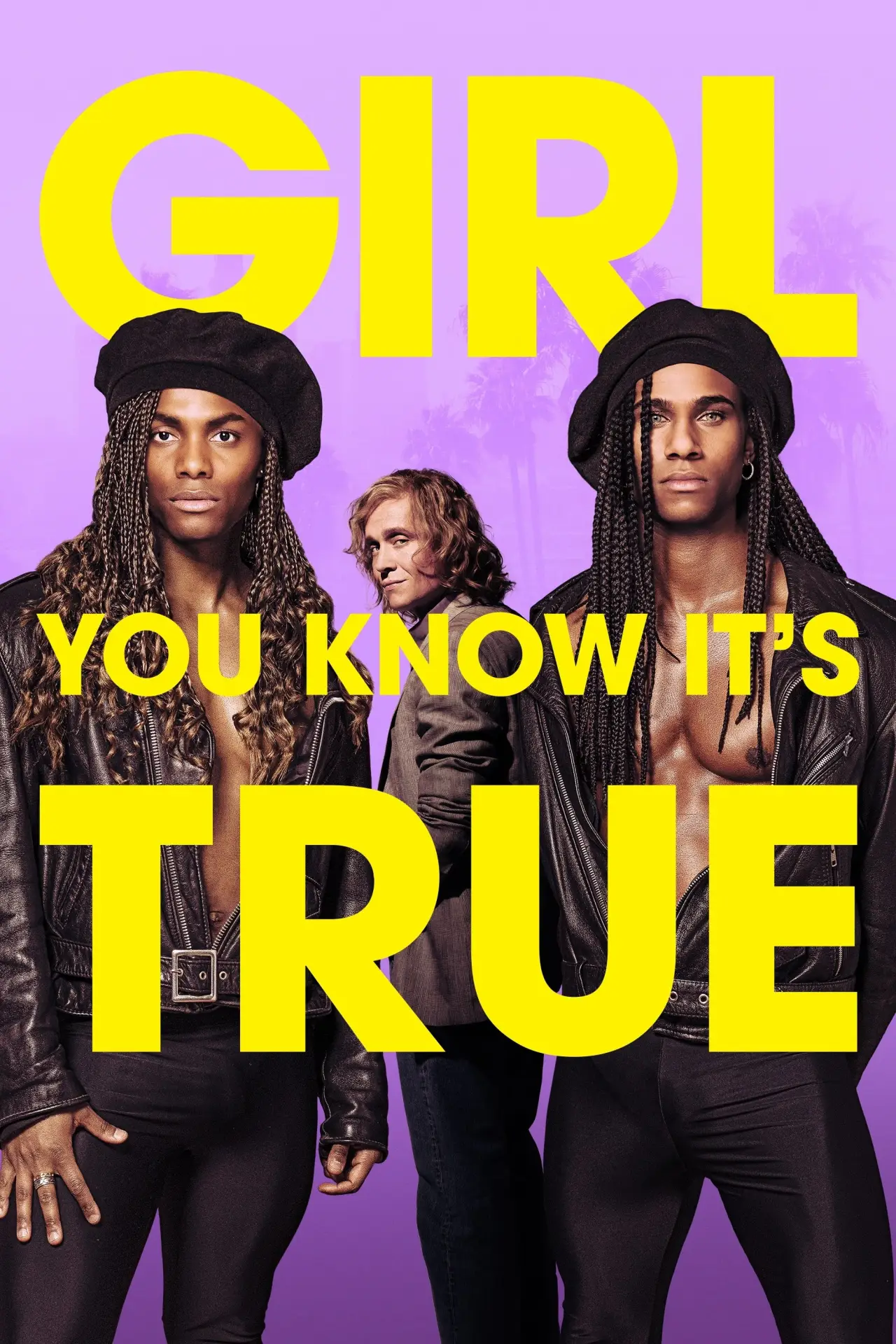 Plakat filmowy "Milli Vanilli. Przekręt stulecia"