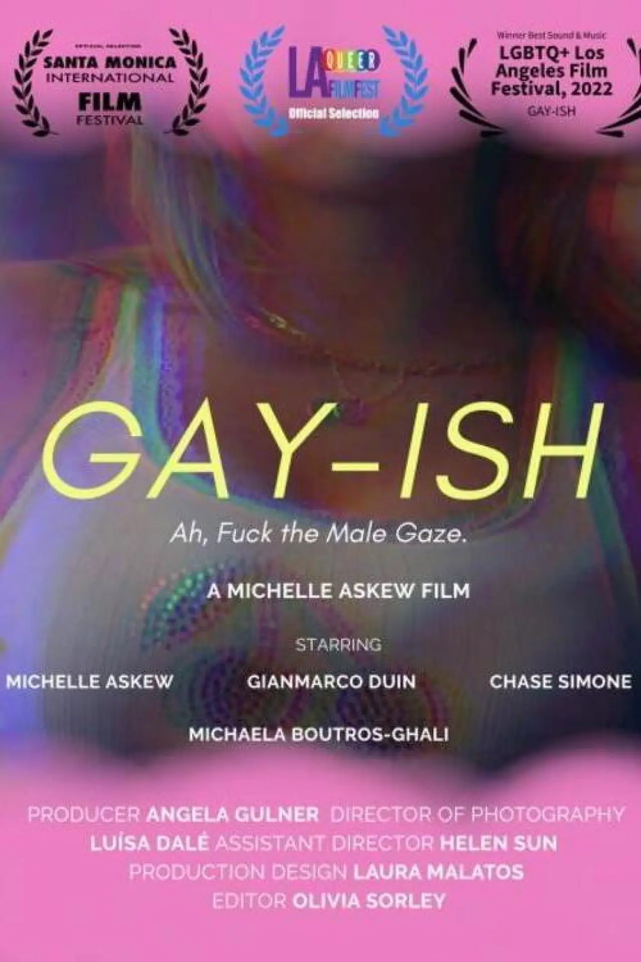 Plakat filmowy "Gay-ish"