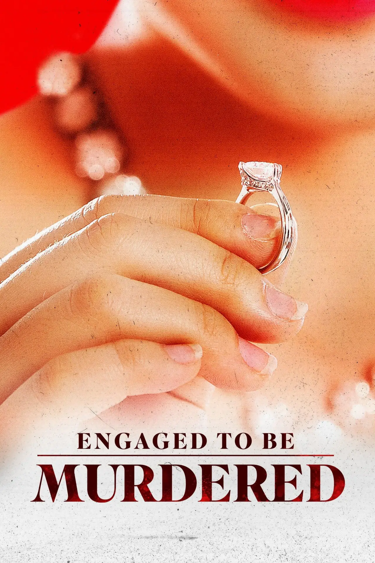 Plakat filmowy "Engaged to Be Murdered"