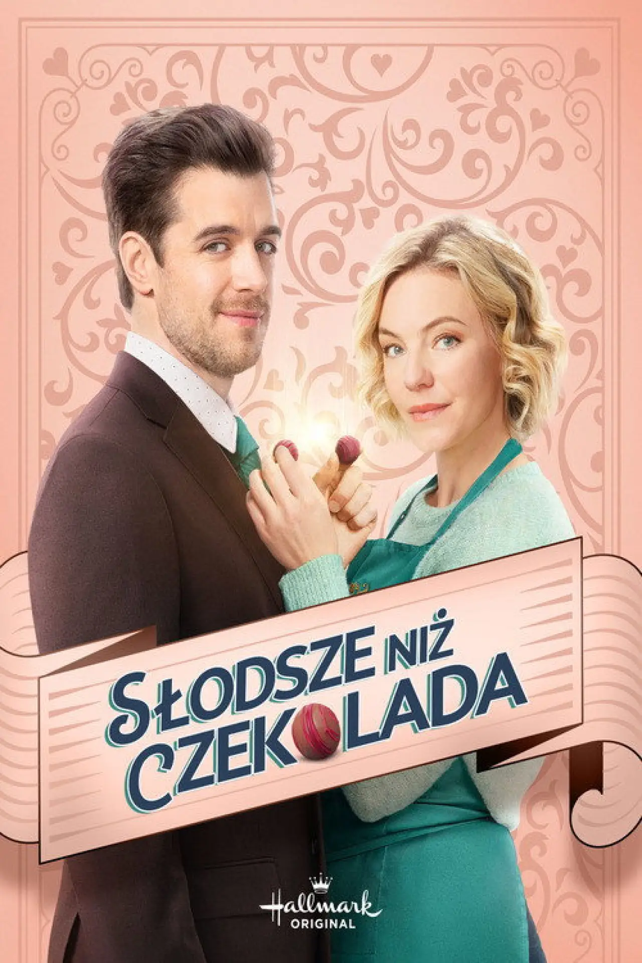 Plakat filmowy "Słodsze niż czekolada"