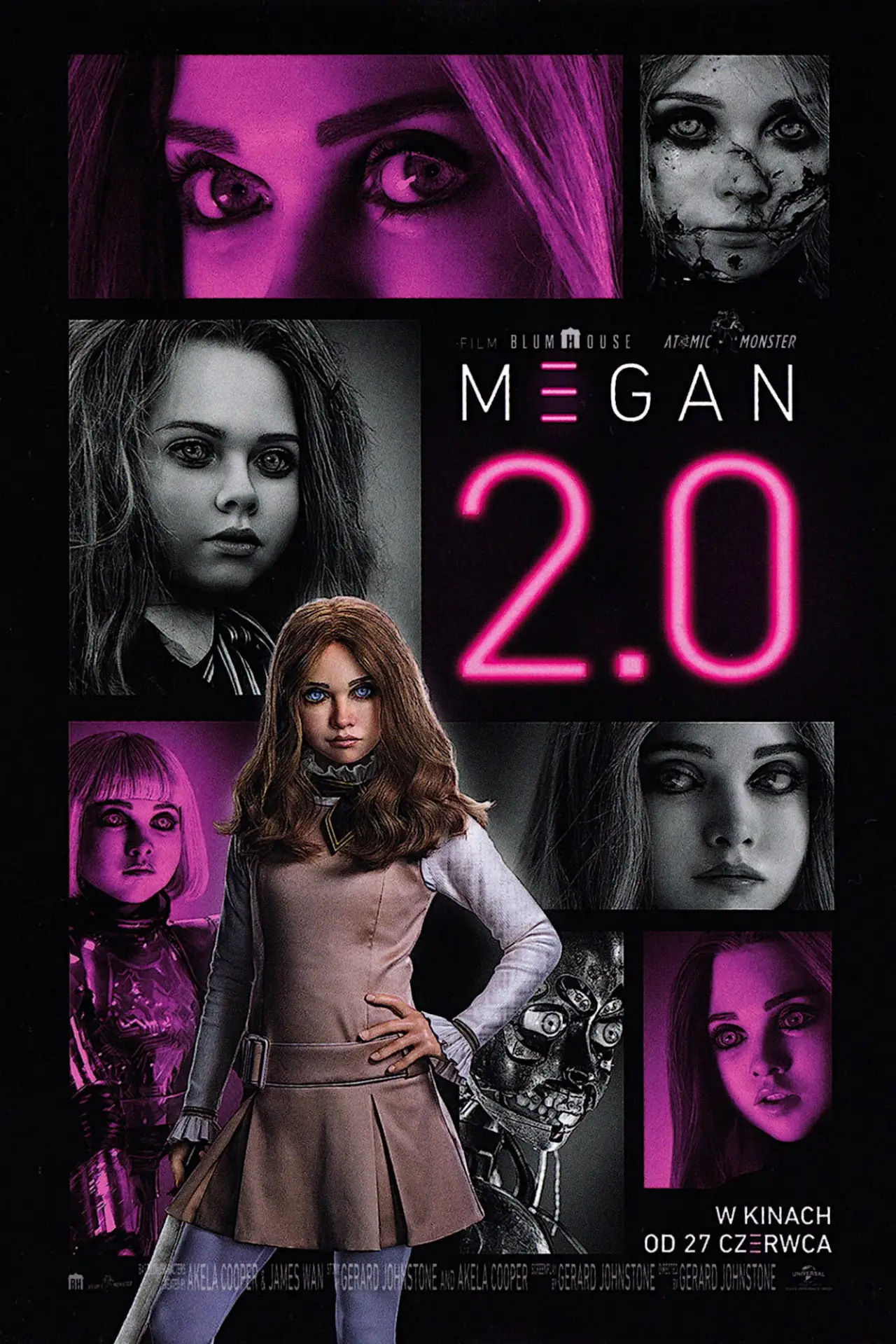 Plakat filmowy "M3GAN 2.0"