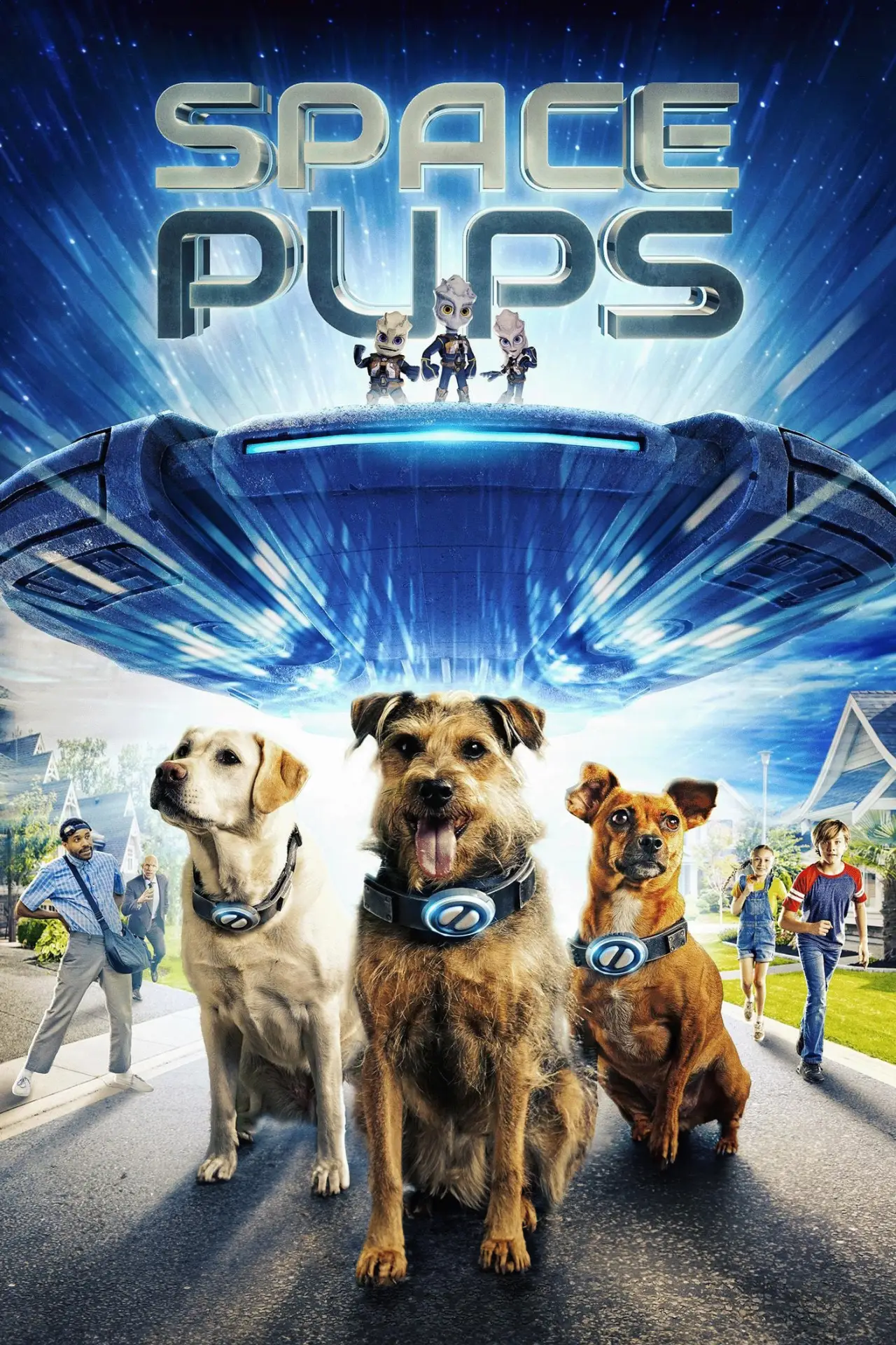 Plakat filmowy "Space Pups"