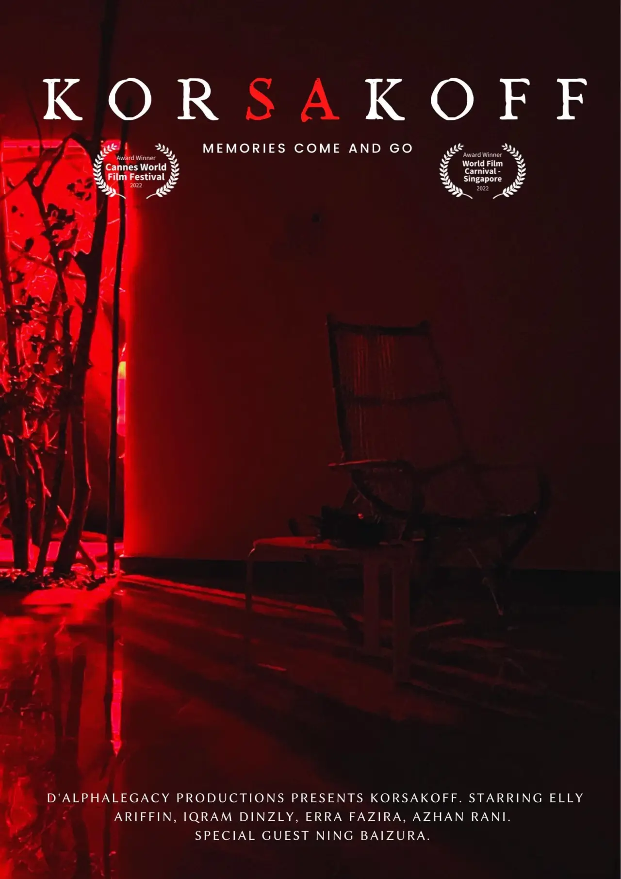 Plakat filmowy "Korsakoff"