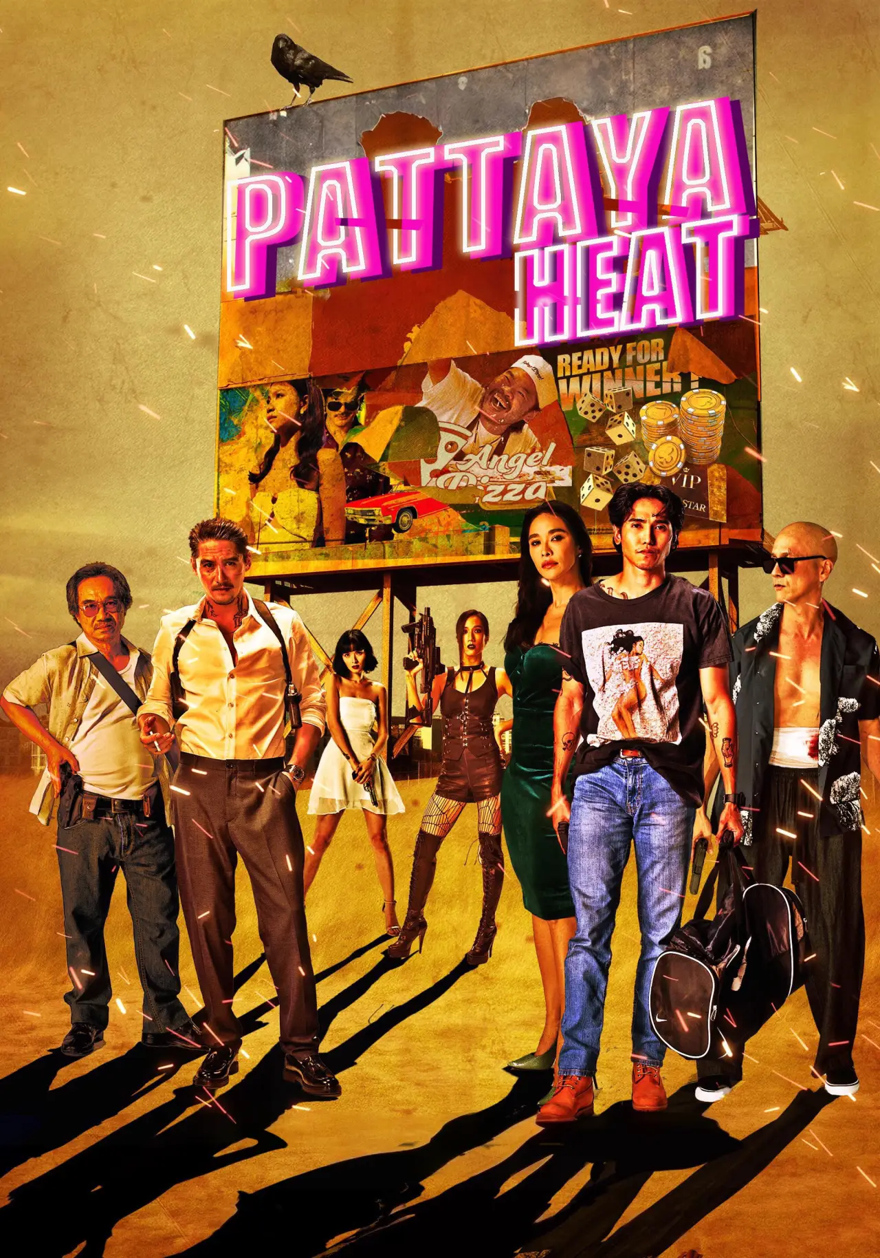 Plakat filmowy "ปิดเมืองล่า"