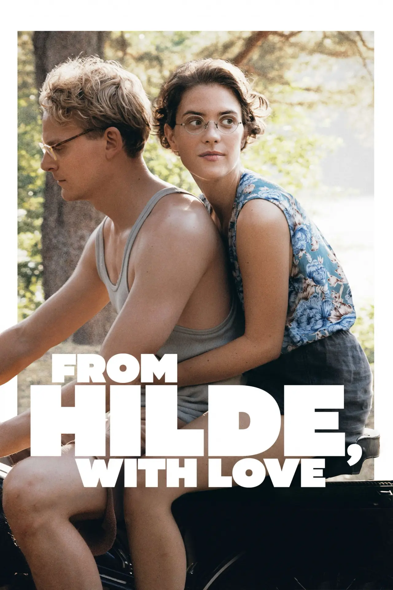Plakat filmowy "Pozdrawia czule Hilda"