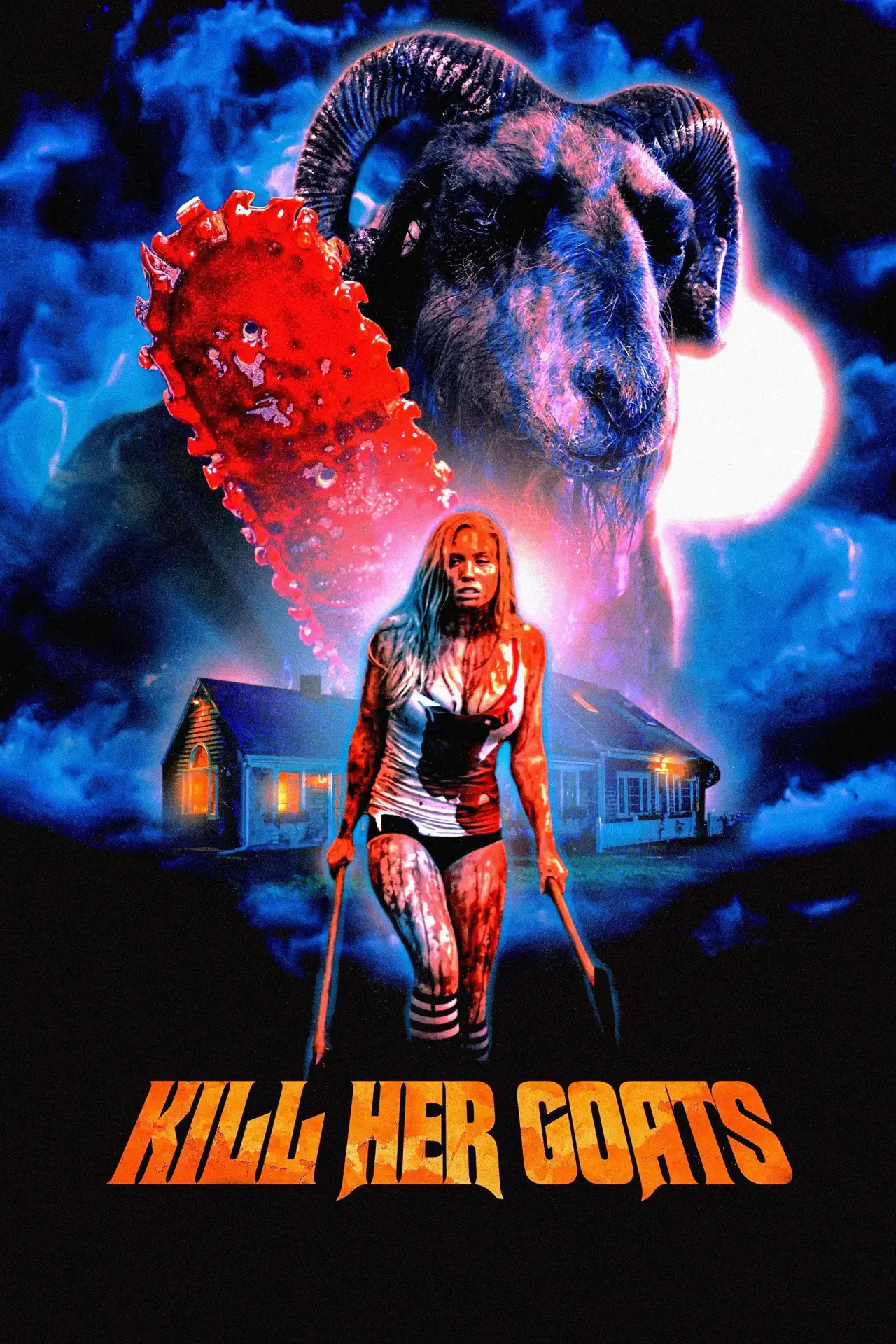 Plakat filmowy "Krwawy koszmar"